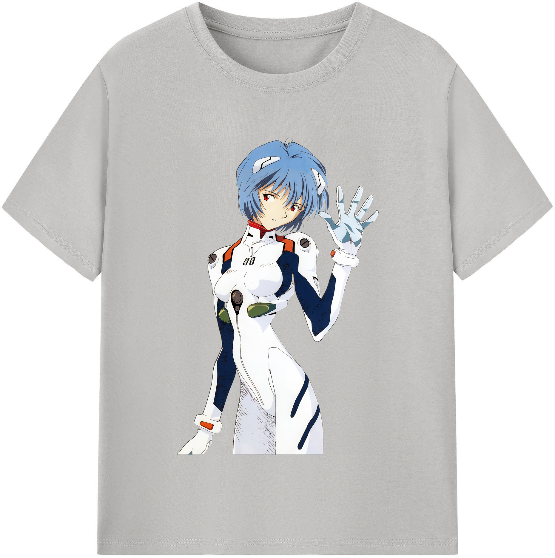 （画像用） EVA 新世紀エヴァンゲリオン レディースカジュアルプリントTシャツ（綿100％）