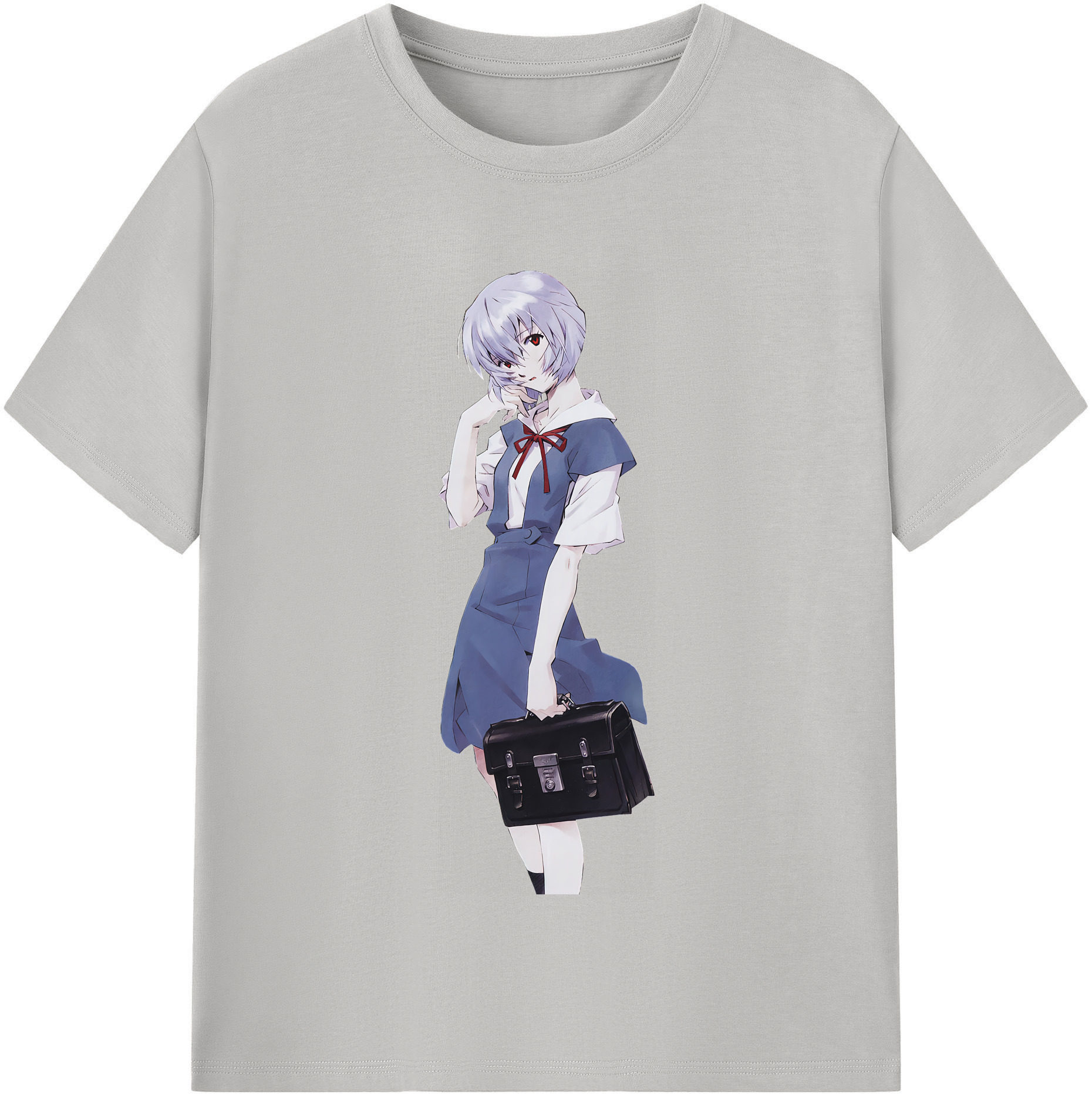 （画像用） EVA 新世紀エヴァンゲリオン レディースカジュアルプリントTシャツ（綿100％）
