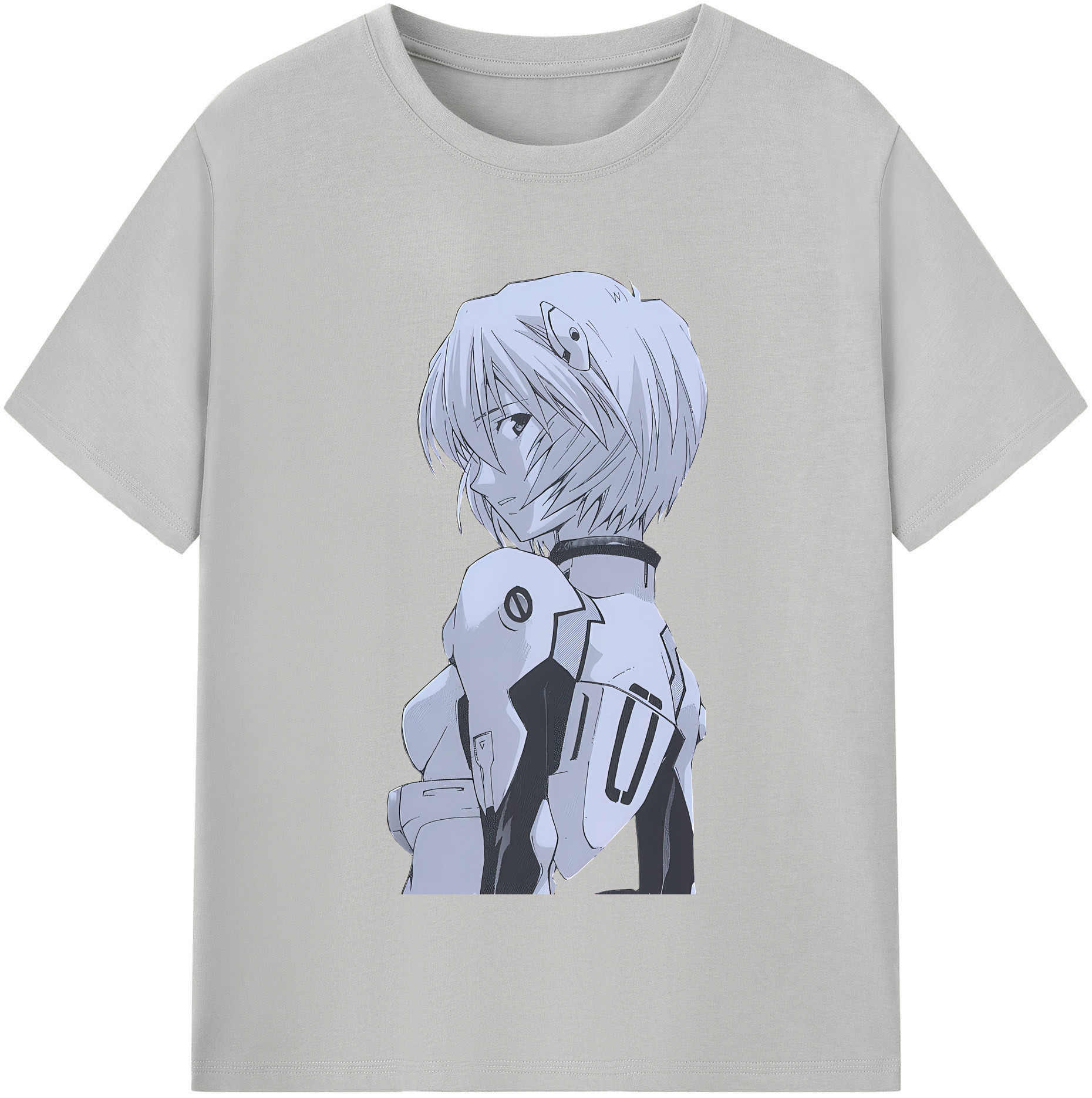 （画像用） EVA 新世紀エヴァンゲリオン レディースカジュアルプリントTシャツ（綿100％）