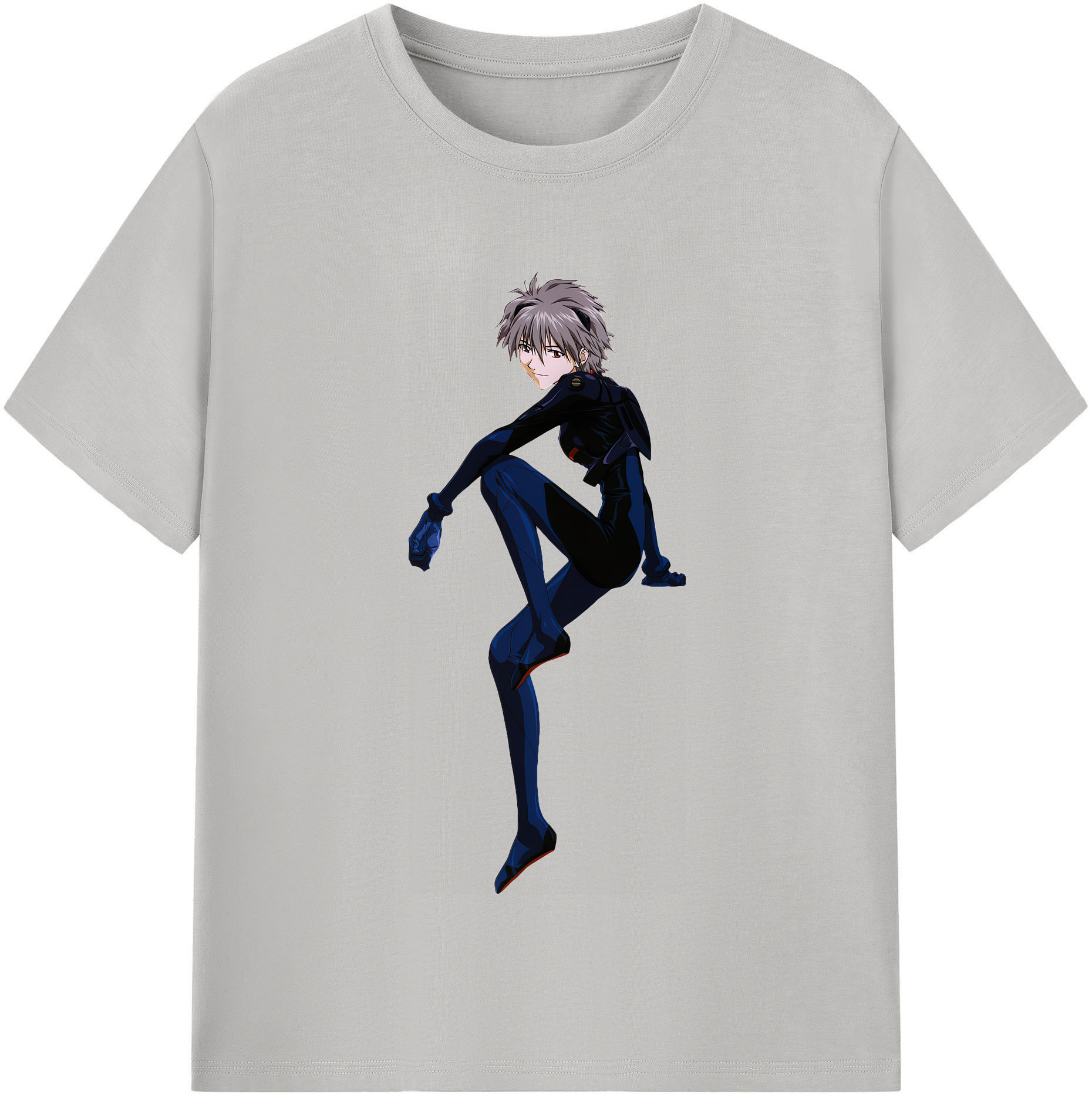 （画像用） EVA 新世紀エヴァンゲリオン レディースカジュアルプリントTシャツ（綿100％）