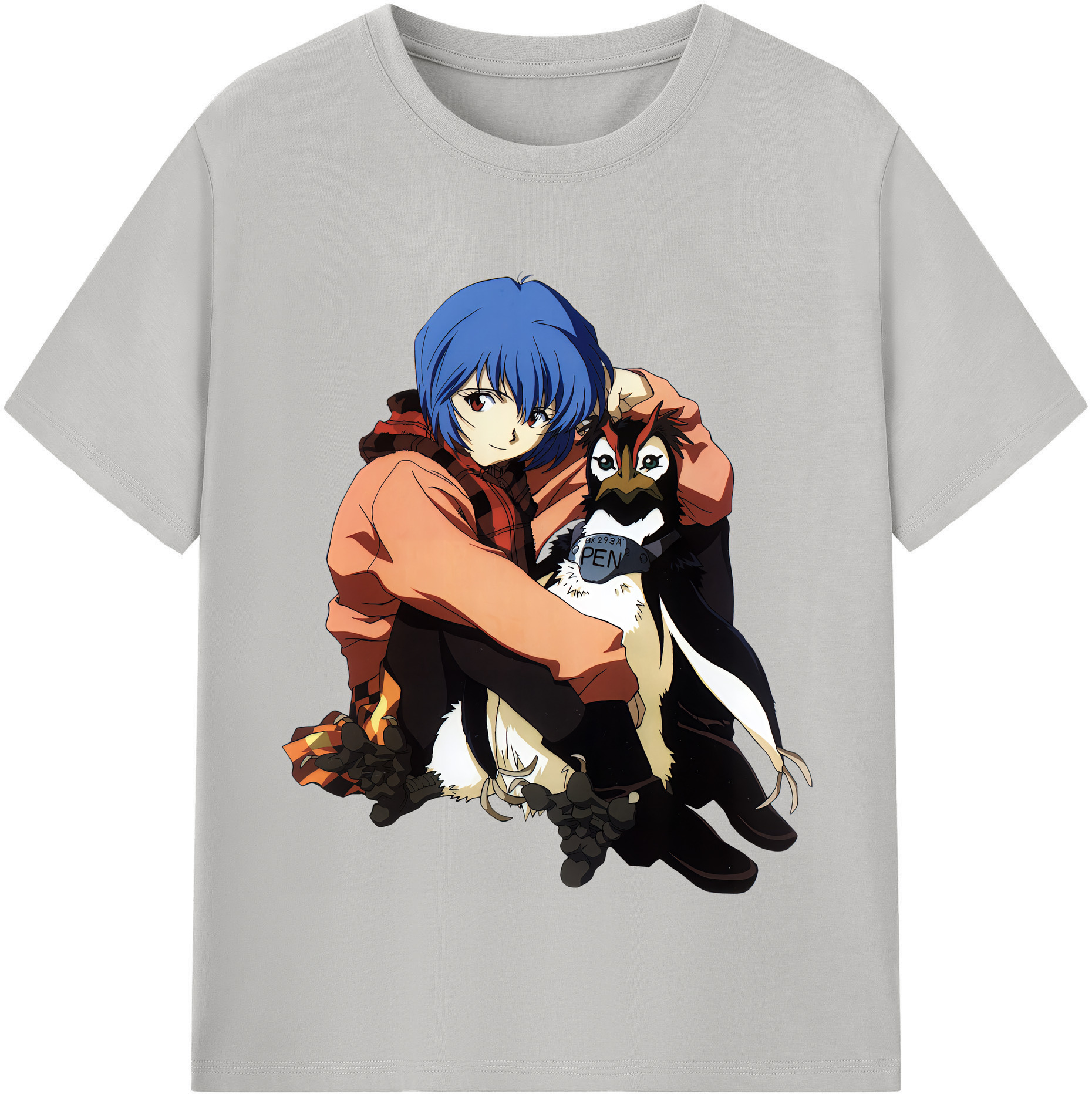 （画像用） EVA 新世紀エヴァンゲリオン レディースカジュアルプリントTシャツ（綿100％）