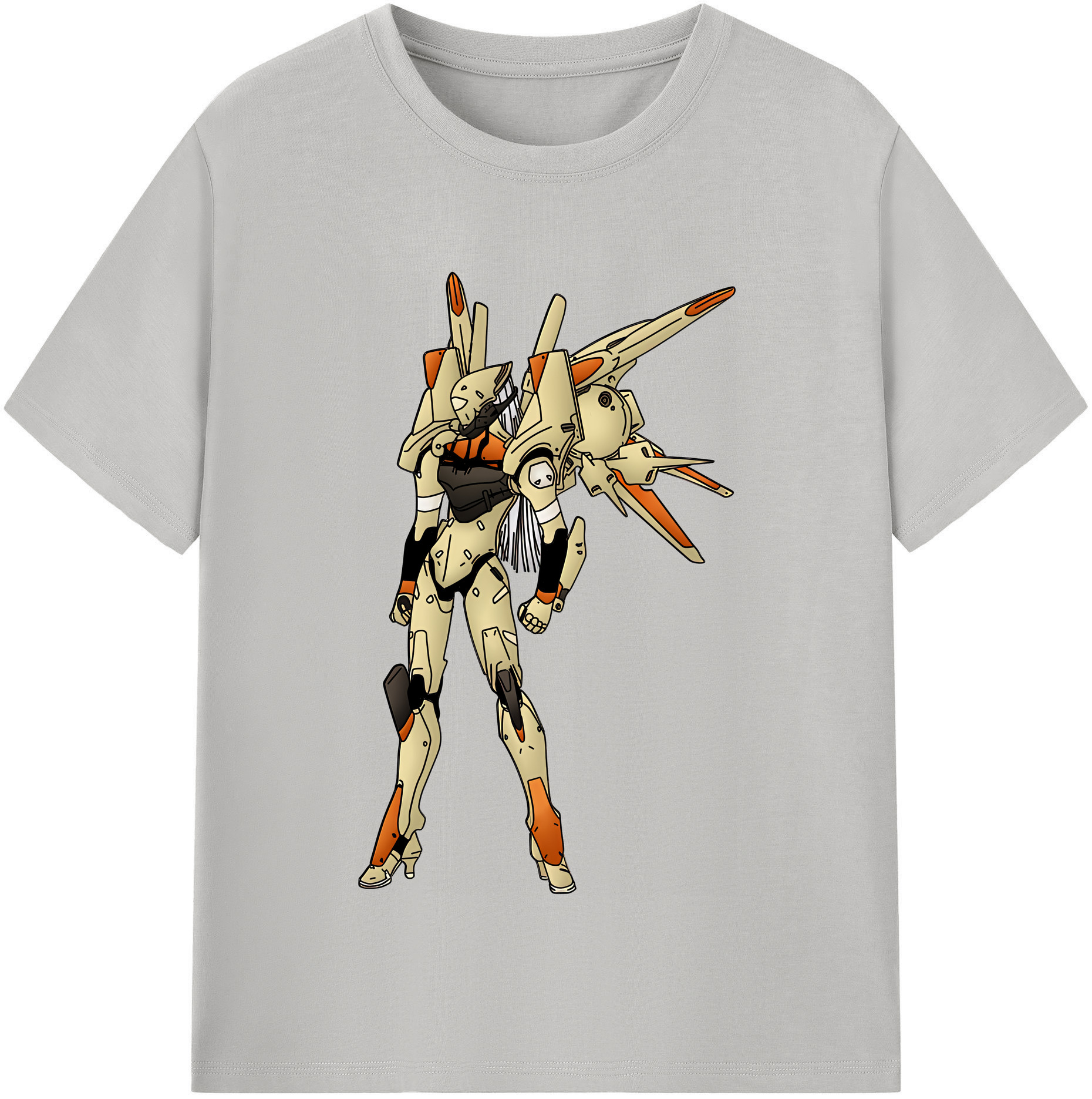 （画像用） EVA 新世紀エヴァンゲリオン レディースカジュアルプリントTシャツ（綿100％）