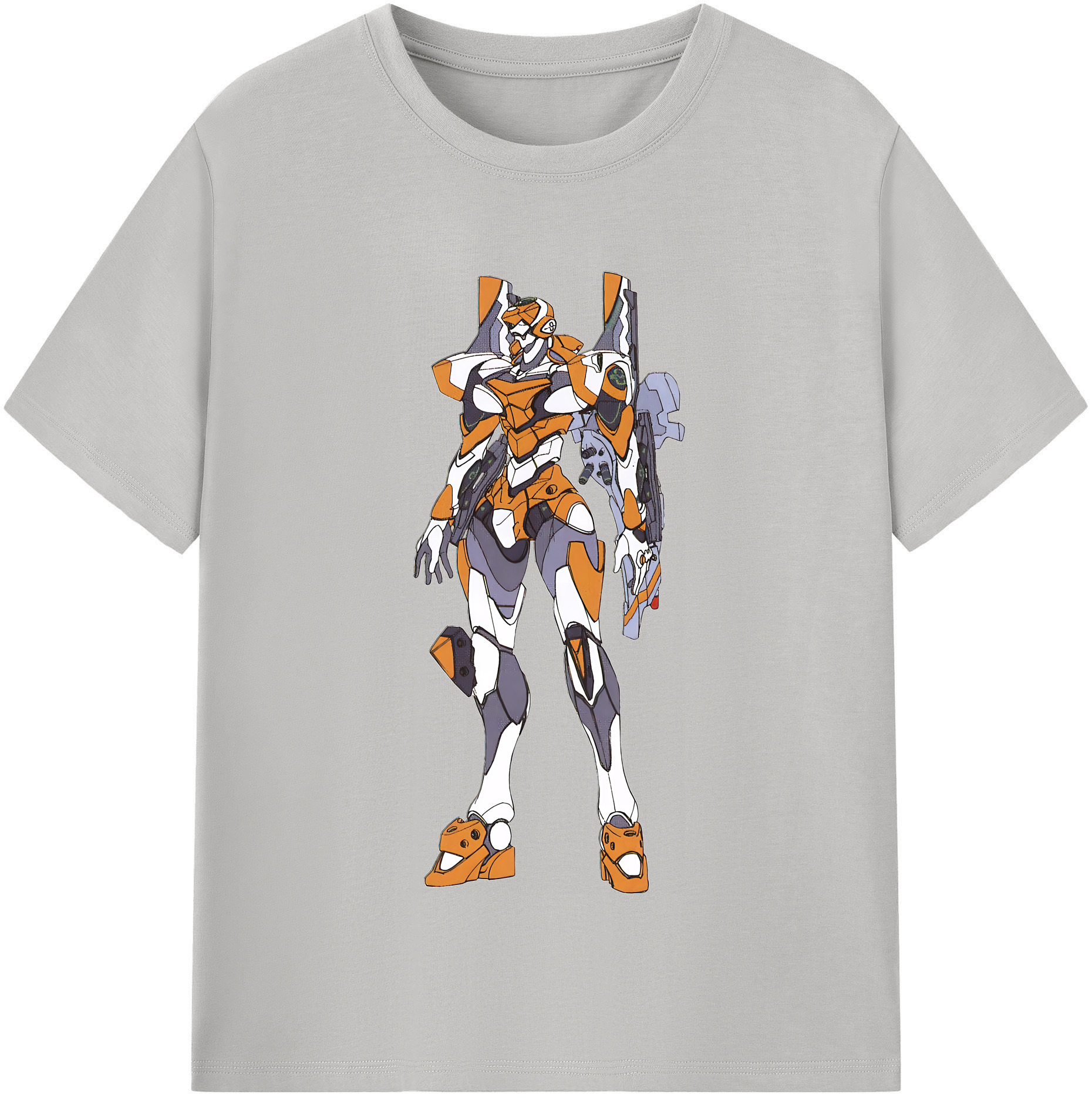 （画像用） EVA 新世紀エヴァンゲリオン レディースカジュアルプリントTシャツ（綿100％）