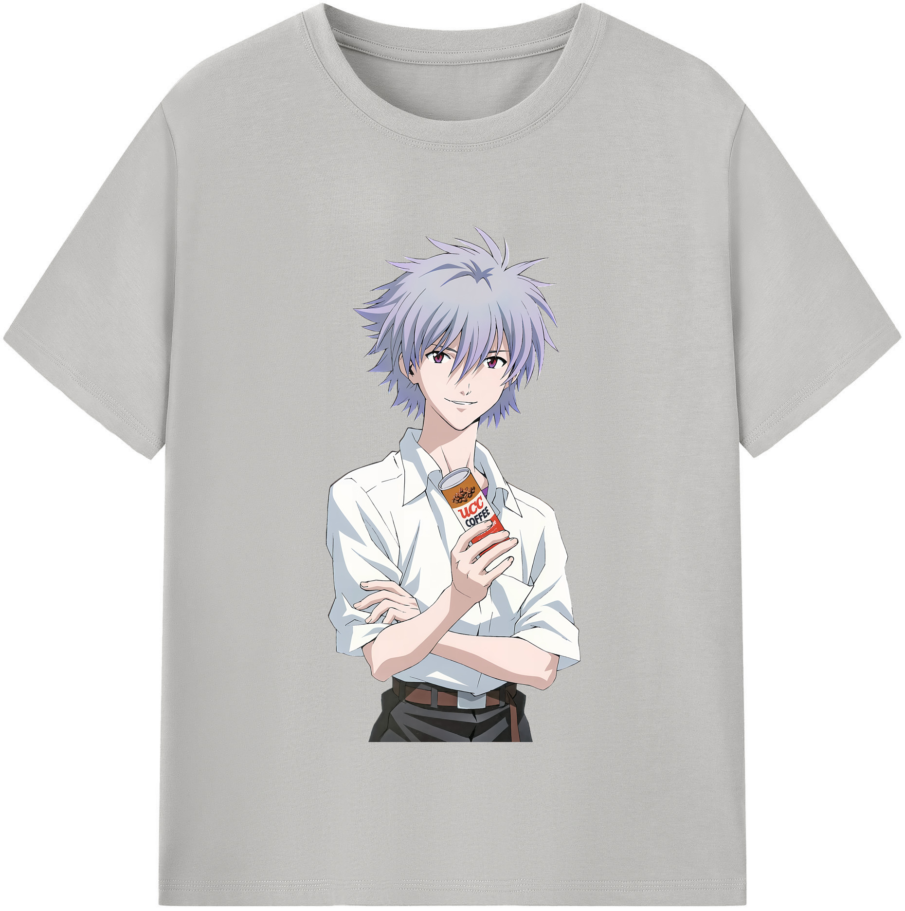 （画像用） EVA 新世紀エヴァンゲリオン レディースカジュアルプリントTシャツ（綿100％）
