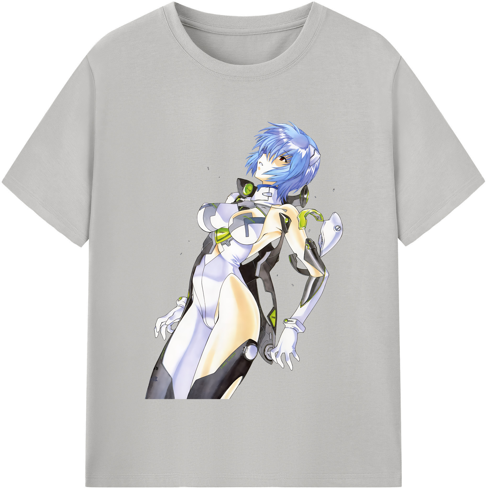 （画像用） EVA 新世紀エヴァンゲリオン レディースカジュアルプリントTシャツ（綿100％）