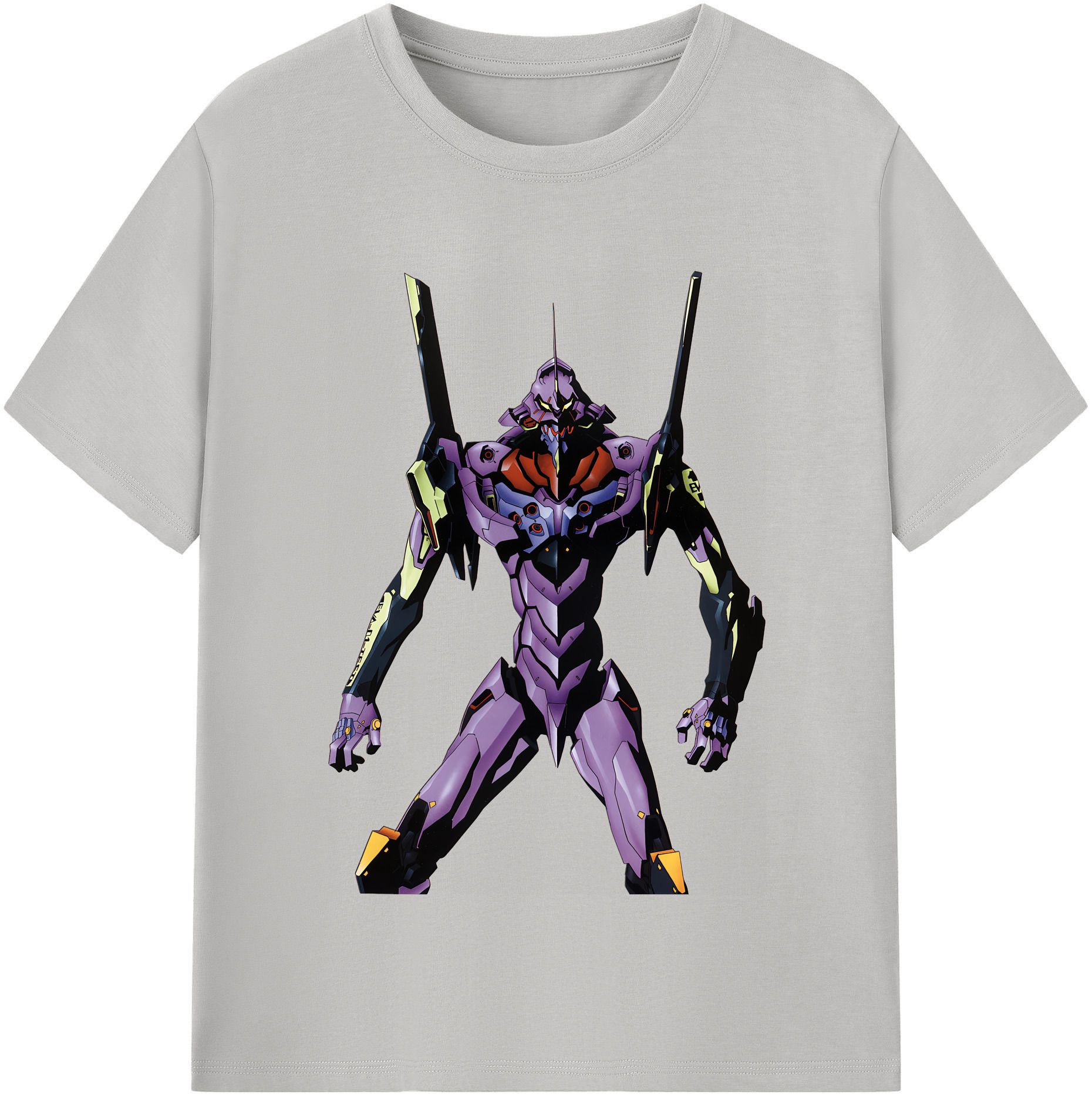 （画像用） EVA 新世紀エヴァンゲリオン レディースカジュアルプリントTシャツ（綿100％）