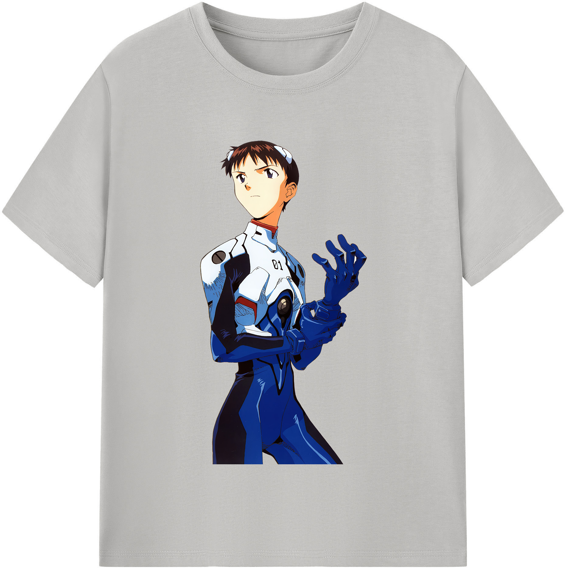 （画像用） EVA 新世紀エヴァンゲリオン レディースカジュアルプリントTシャツ（綿100％）