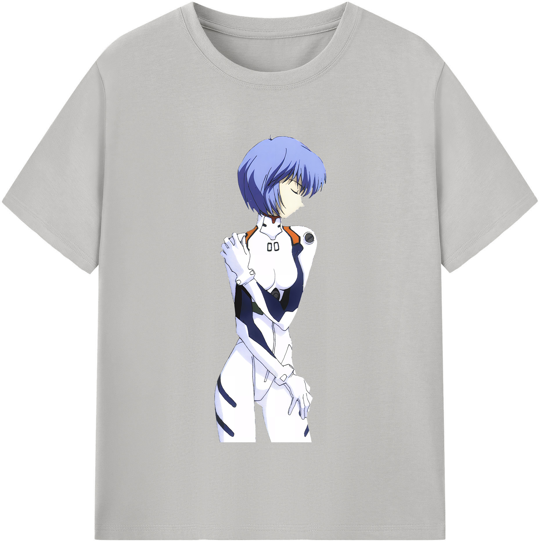 （画像用） EVA 新世紀エヴァンゲリオン レディースカジュアルプリントTシャツ（綿100％）