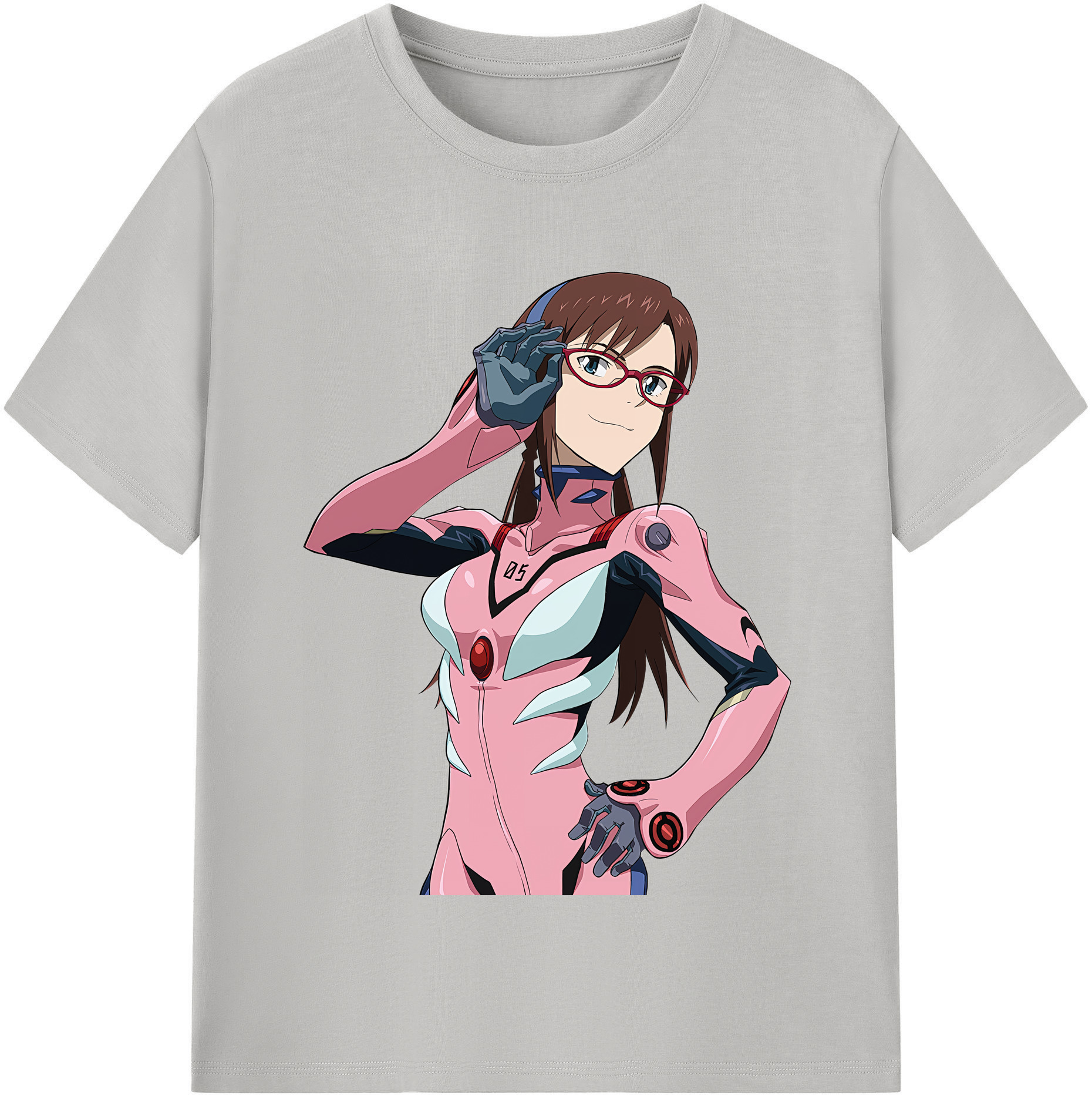 （画像用） EVA 新世紀エヴァンゲリオン レディースカジュアルプリントTシャツ（綿100％）