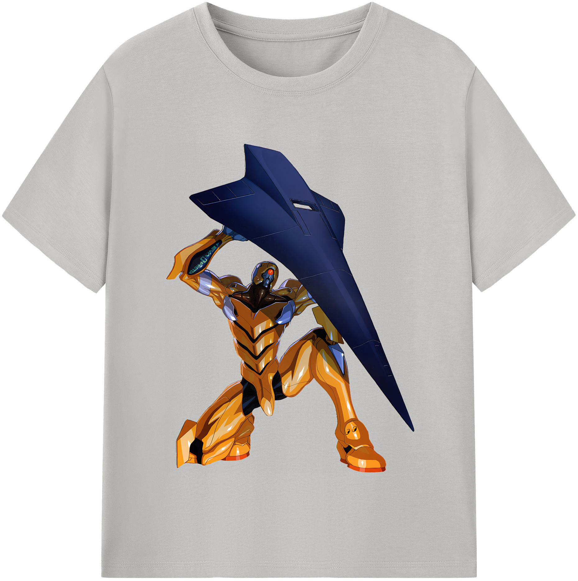 （画像用） EVA 新世紀エヴァンゲリオン レディースカジュアルプリントTシャツ（綿100％）