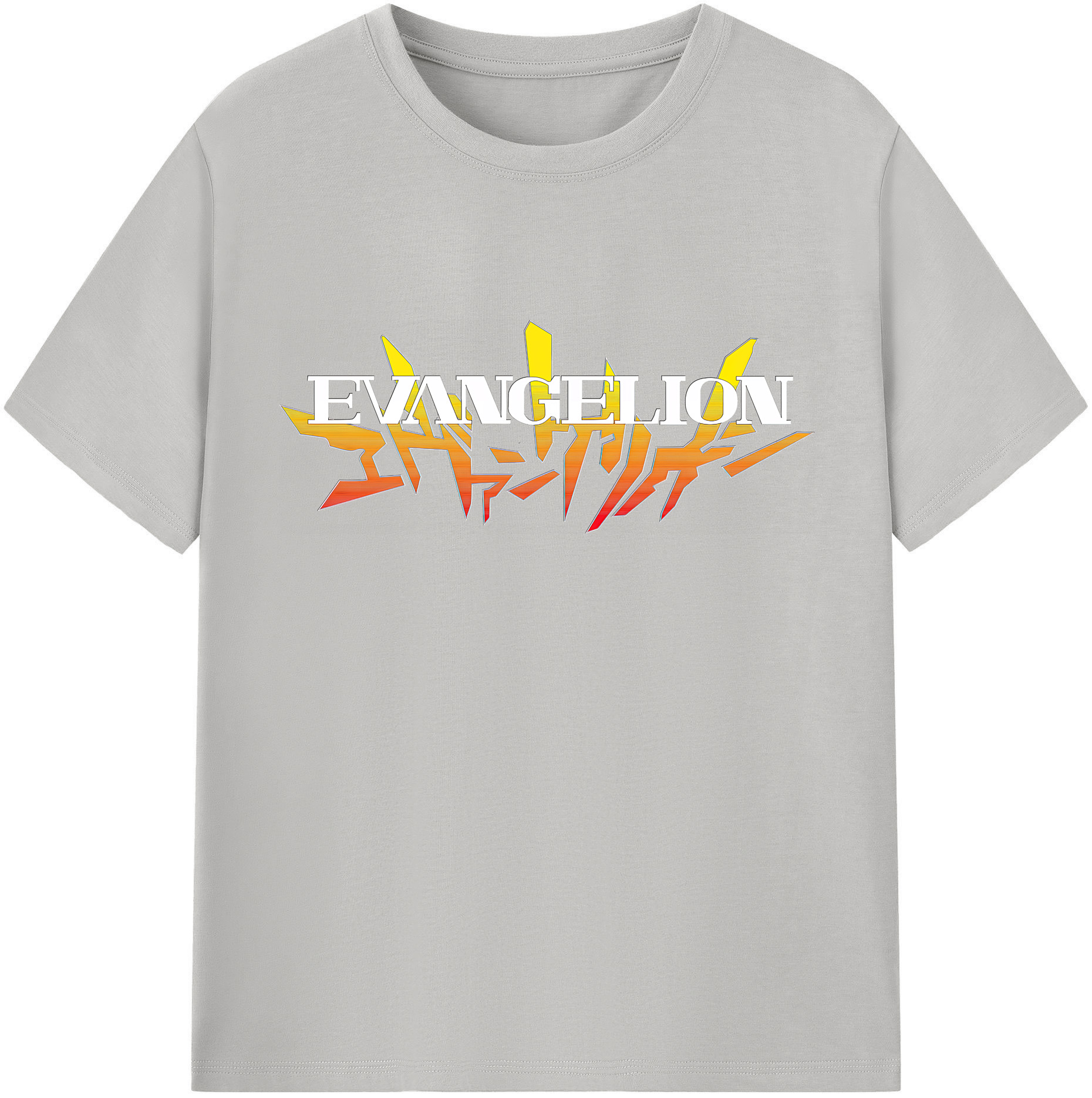（画像用） EVA 新世紀エヴァンゲリオン レディースカジュアルプリントTシャツ（綿100％）