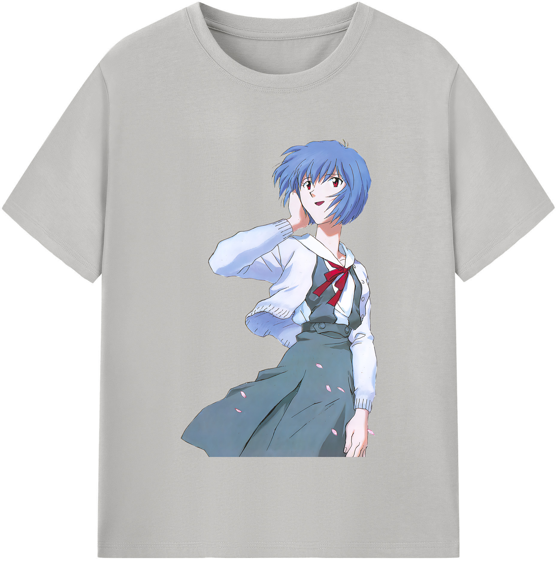 （画像用） EVA 新世紀エヴァンゲリオン レディースカジュアルプリントTシャツ（綿100％）