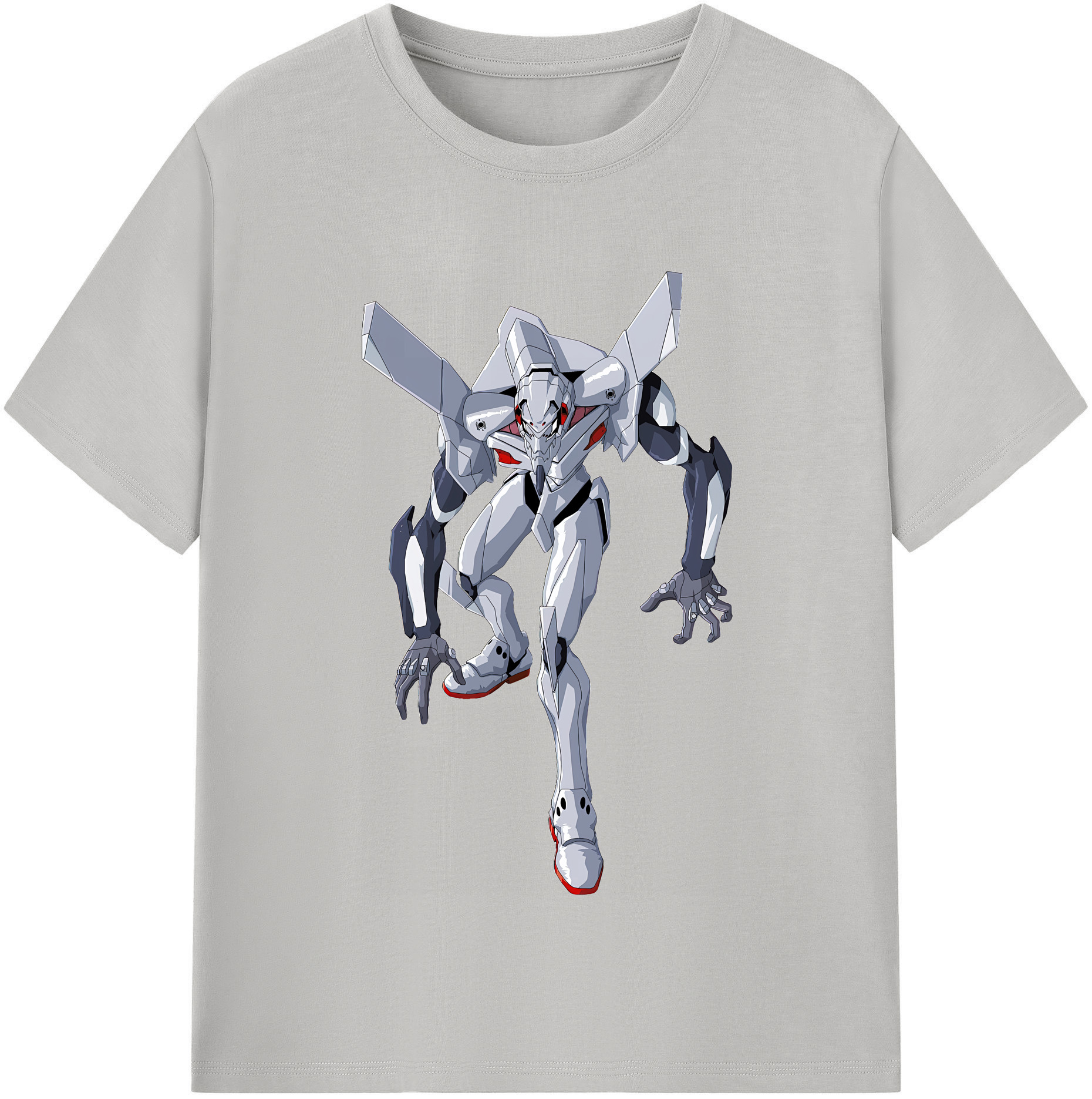 （画像用） EVA 新世紀エヴァンゲリオン レディースカジュアルプリントTシャツ（綿100％）