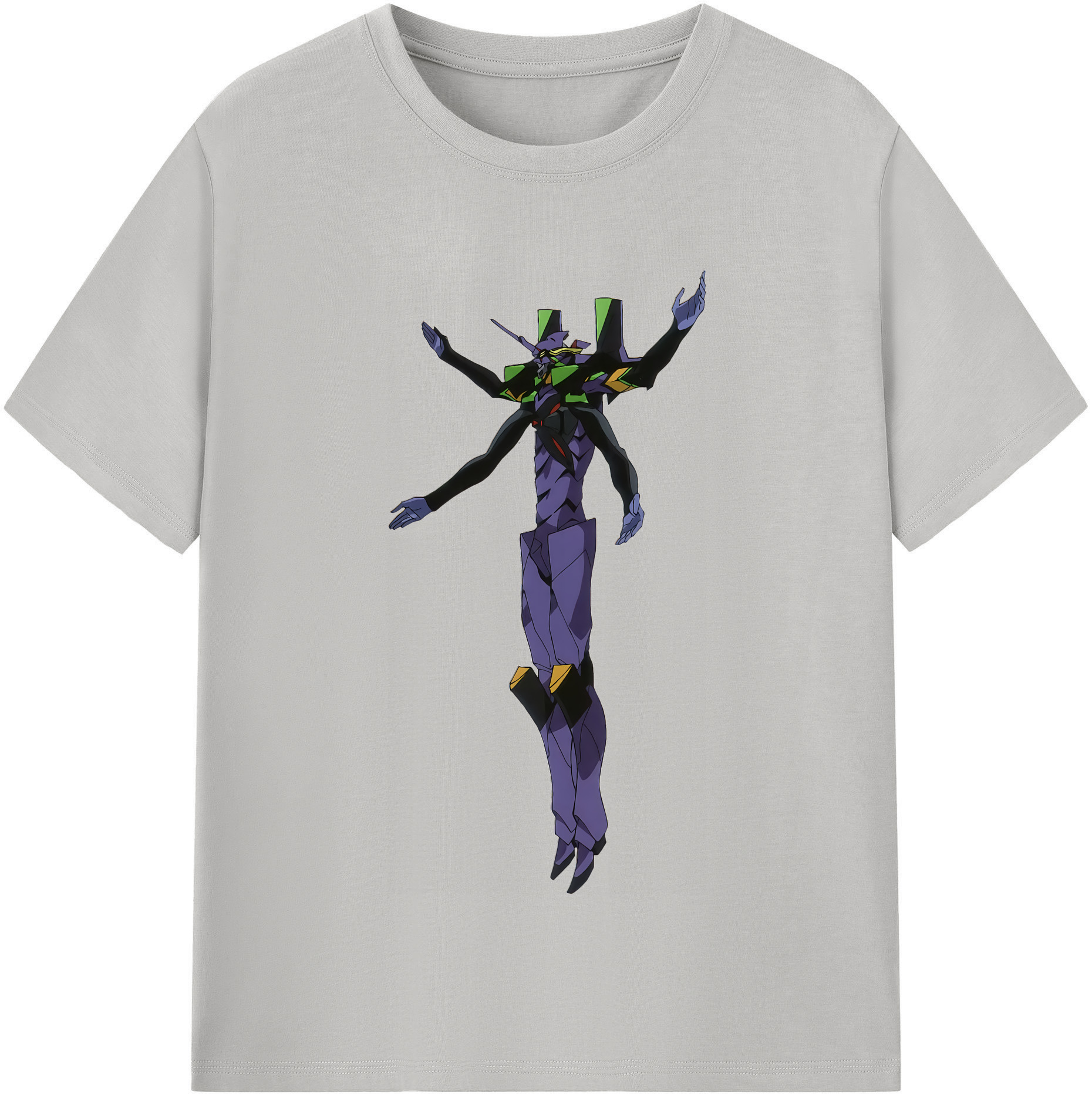 （画像用） EVA 新世紀エヴァンゲリオン レディースカジュアルプリントTシャツ（綿100％）
