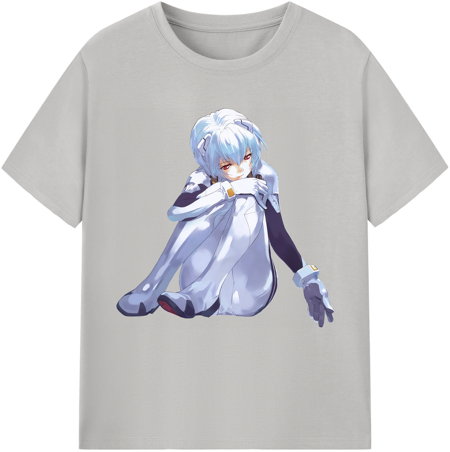 （画像用） EVA 新世紀エヴァンゲリオン レディースカジュアルプリントTシャツ（綿100％）