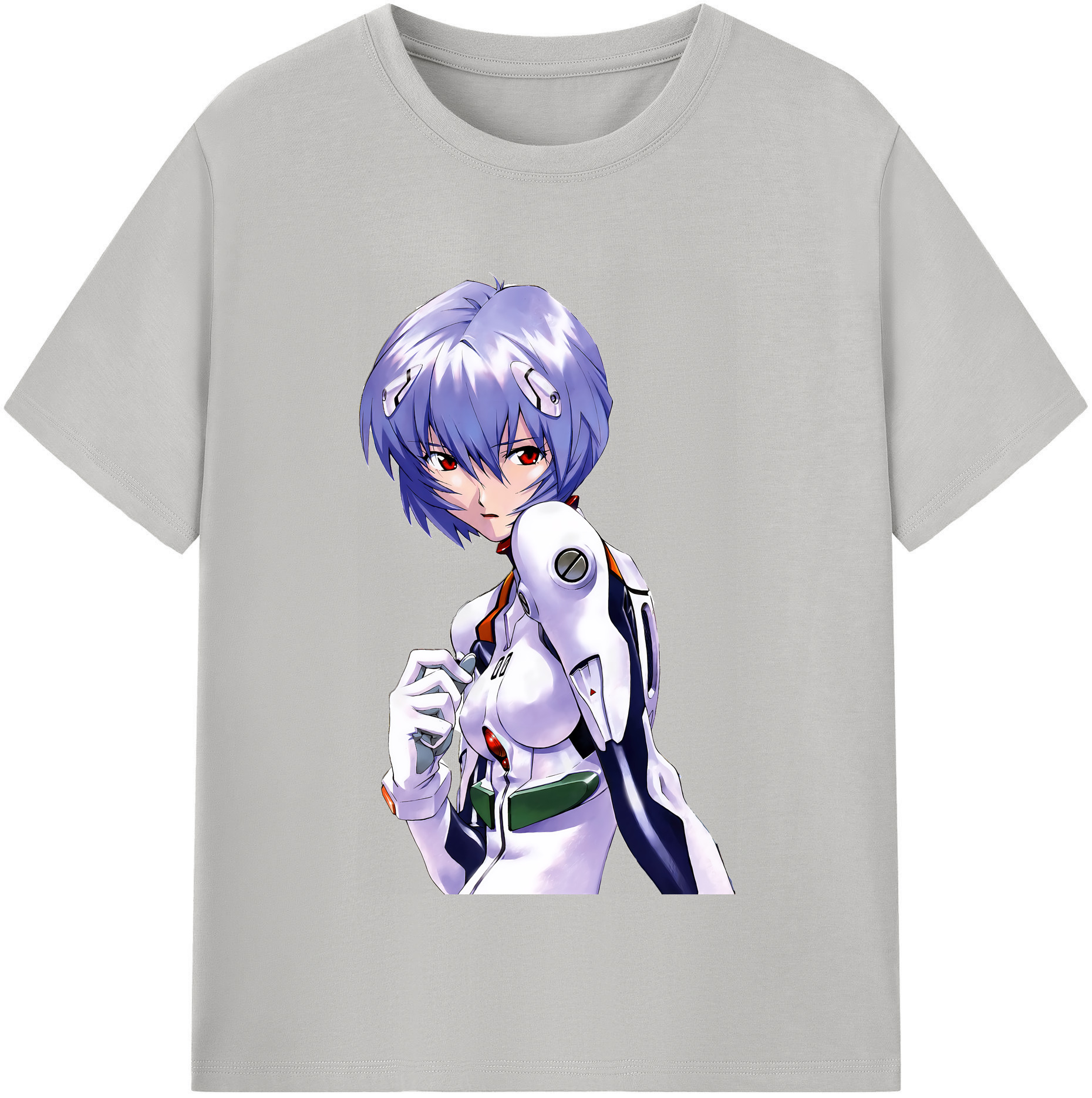 （画像用） EVA 新世紀エヴァンゲリオン レディースカジュアルプリントTシャツ（綿100％）