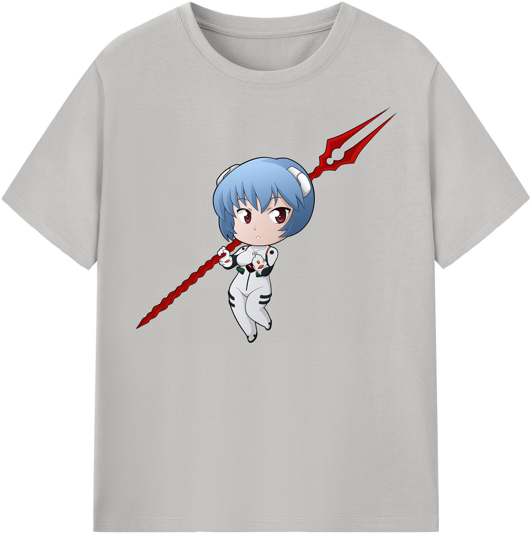 （画像用） EVA 新世紀エヴァンゲリオン レディースカジュアルプリントTシャツ（綿100％）