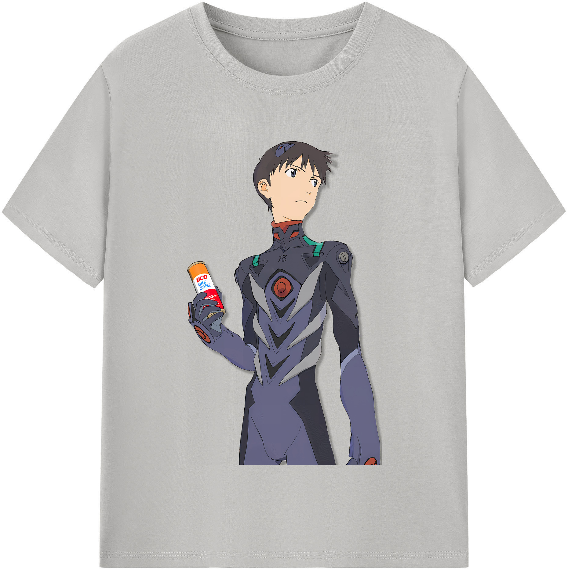 （画像用） EVA 新世紀エヴァンゲリオン レディースカジュアルプリントTシャツ（綿100％）