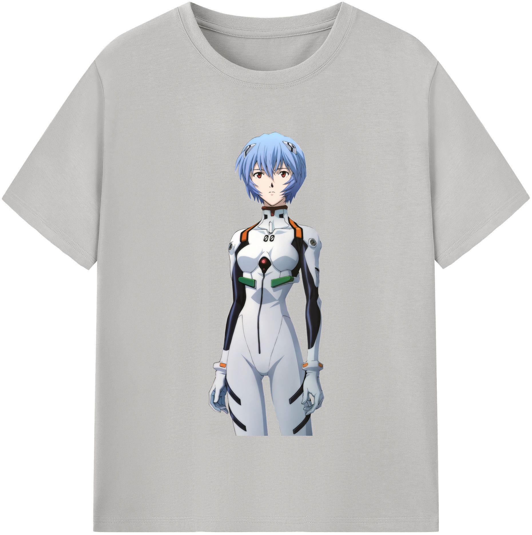 （画像用） EVA 新世紀エヴァンゲリオン レディースカジュアルプリントTシャツ（綿100％）
