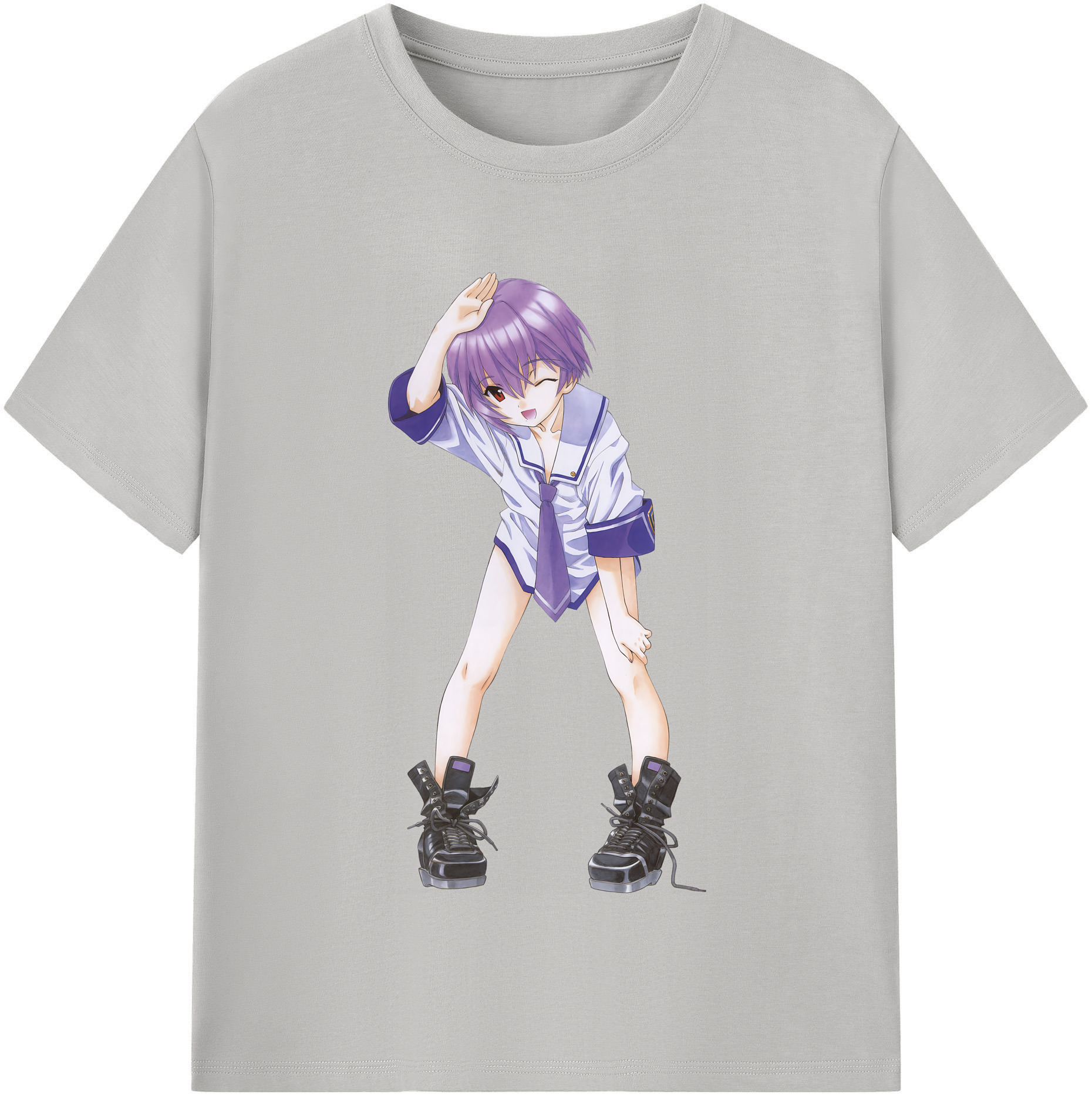 （画像用） EVA 新世紀エヴァンゲリオン レディースカジュアルプリントTシャツ（綿100％）
