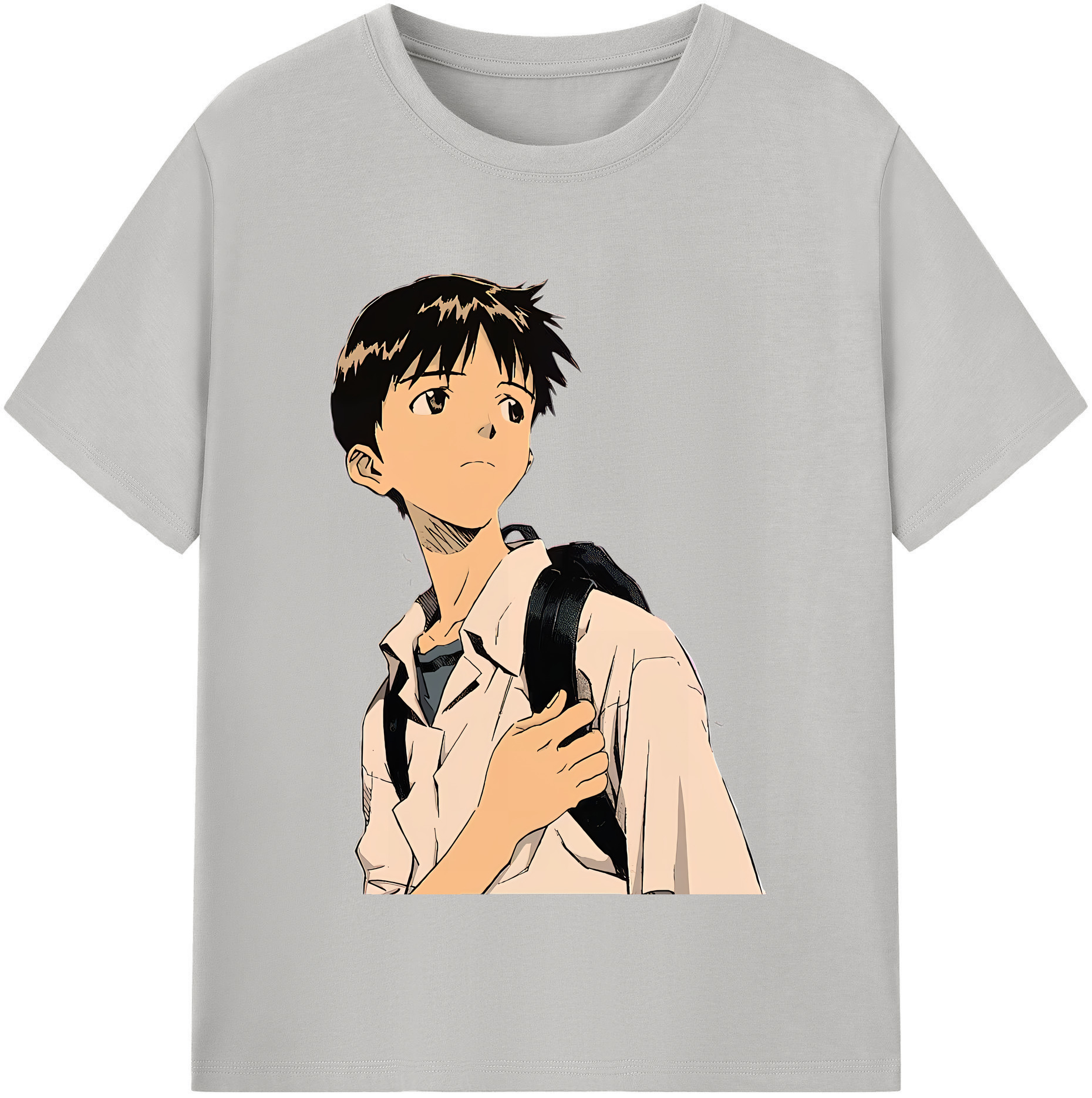 （画像用） EVA 新世紀エヴァンゲリオン レディースカジュアルプリントTシャツ（綿100％）