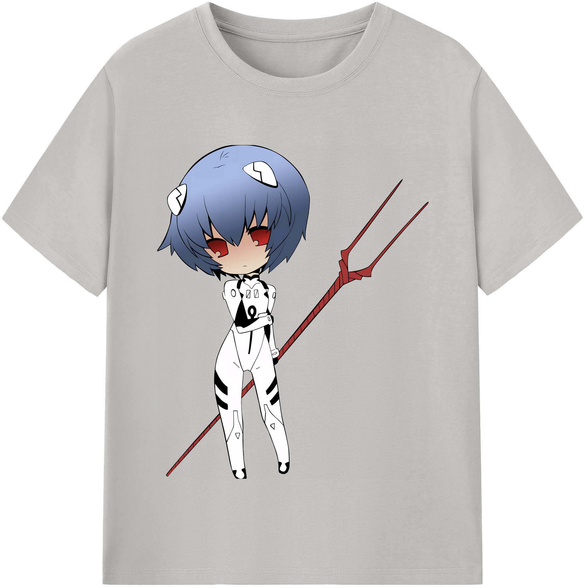 （画像用） EVA 新世紀エヴァンゲリオン レディースカジュアルプリントTシャツ（綿100％）