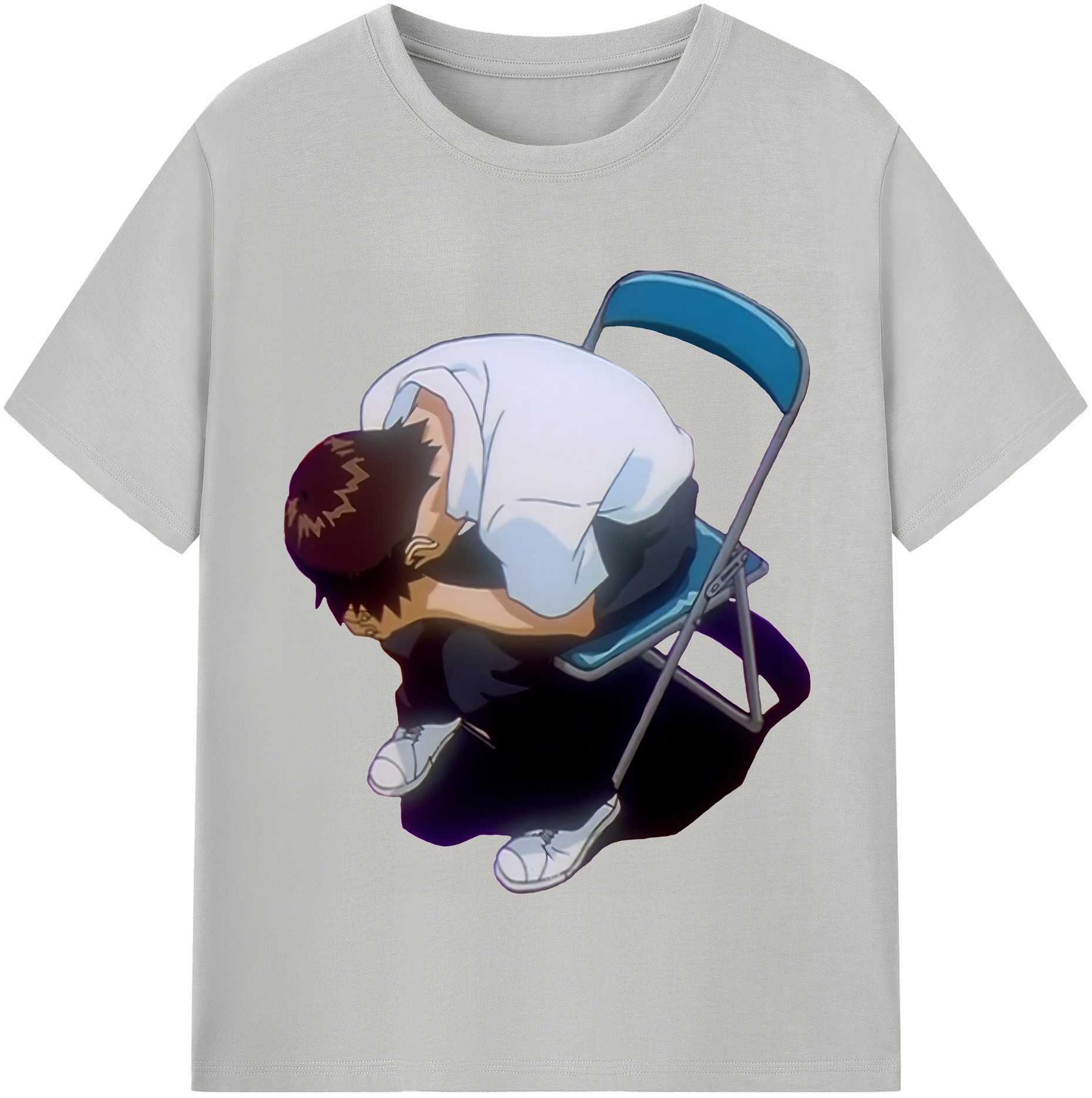 （画像用） EVA 新世紀エヴァンゲリオン レディースカジュアルプリントTシャツ（綿100％）