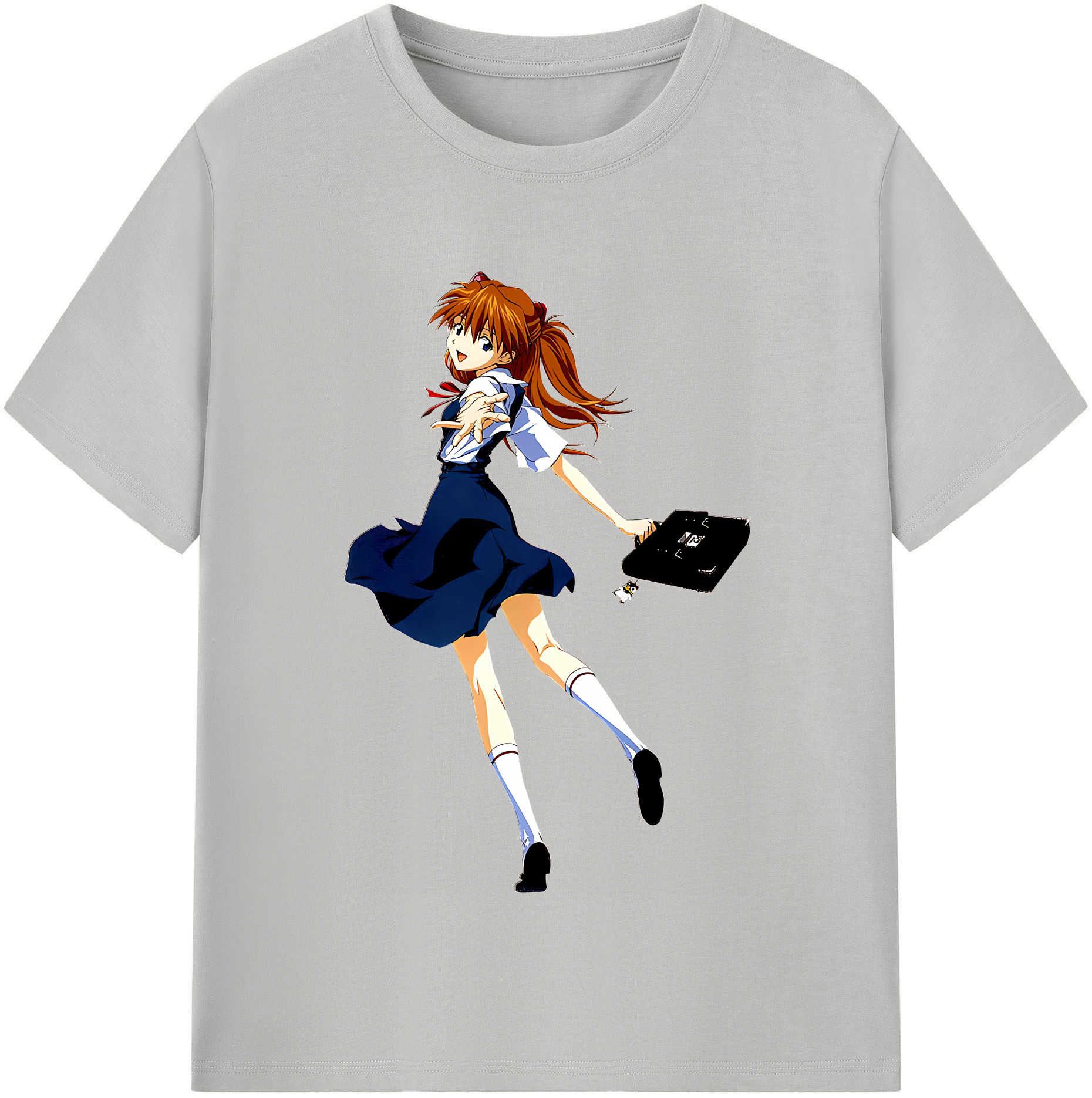 （画像用） EVA 新世紀エヴァンゲリオン レディースカジュアルプリントTシャツ（綿100％）