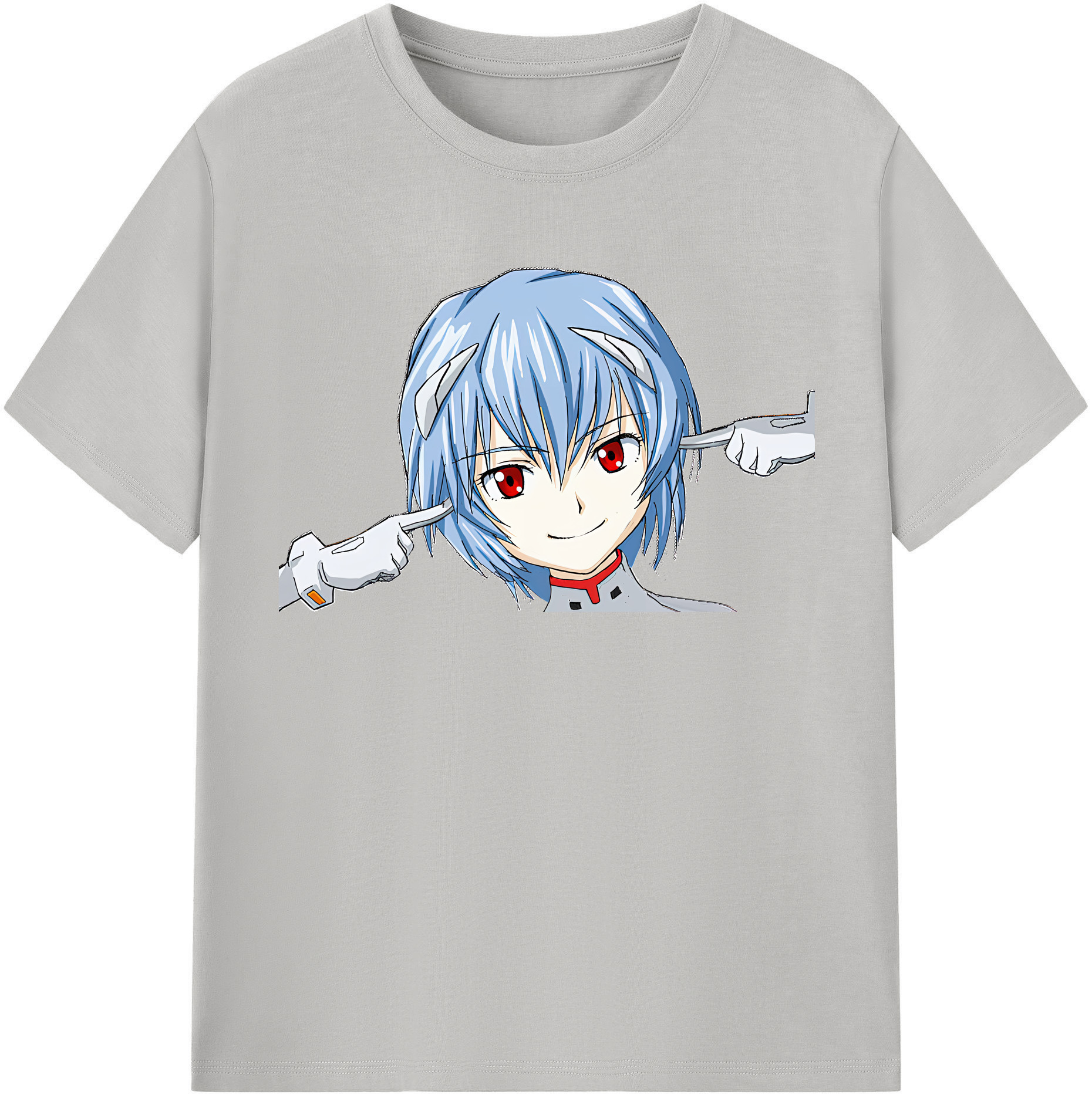 （画像用） EVA 新世紀エヴァンゲリオン レディースカジュアルプリントTシャツ（綿100％）