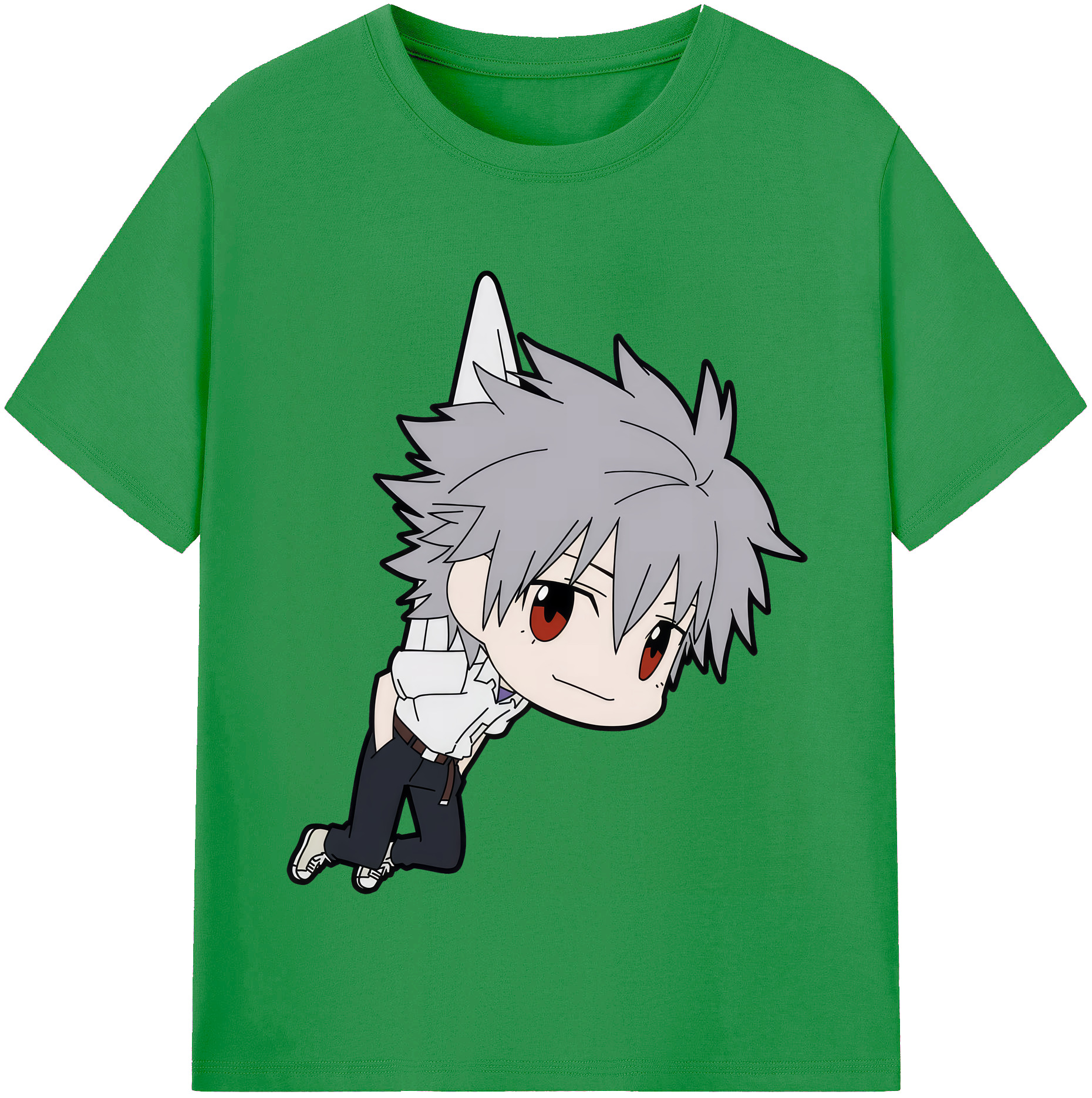 （画像用） EVA 新世紀エヴァンゲリオン レディースカジュアルプリントTシャツ（綿100％）