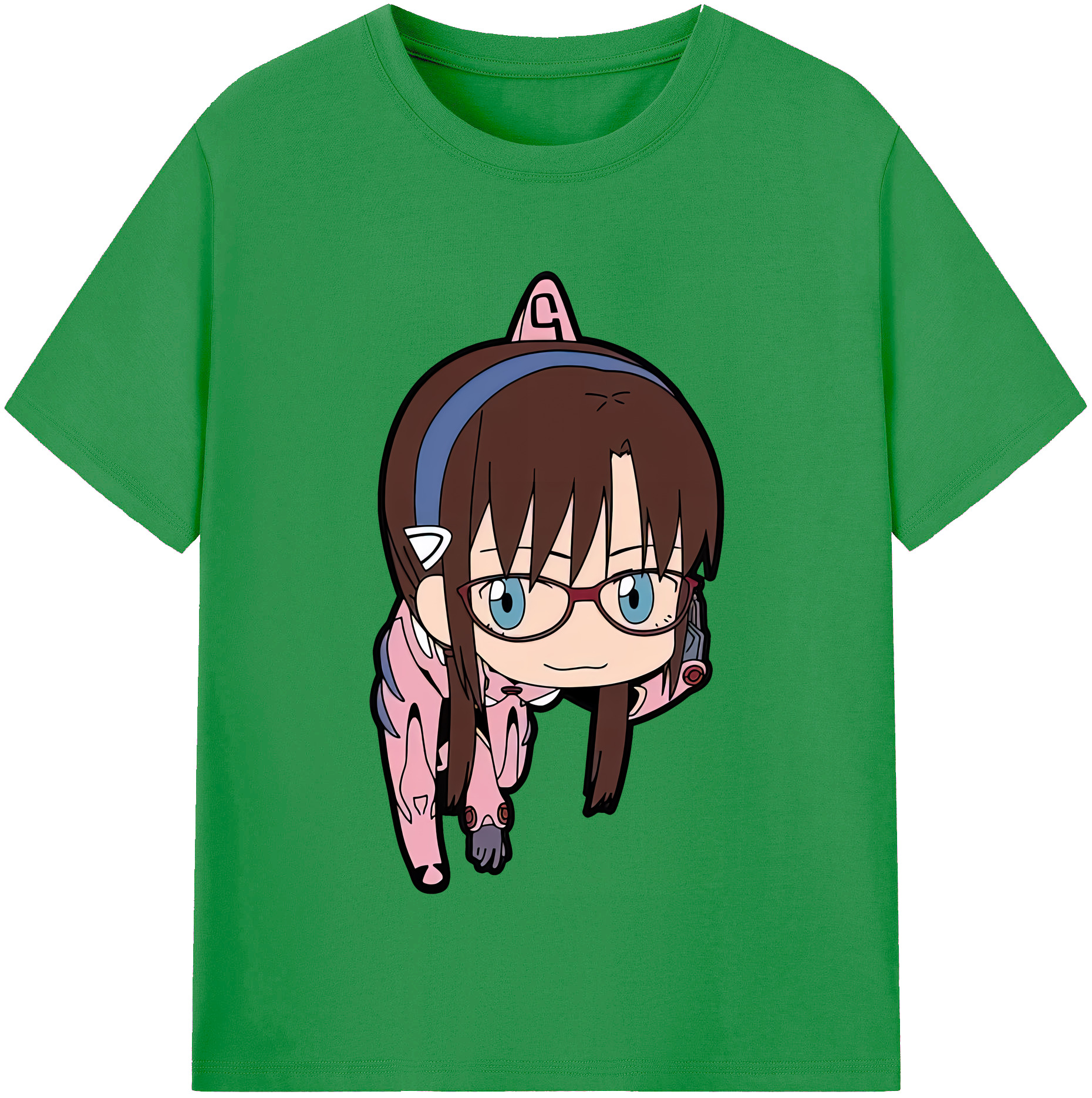 （画像用） EVA 新世紀エヴァンゲリオン レディースカジュアルプリントTシャツ（綿100％）