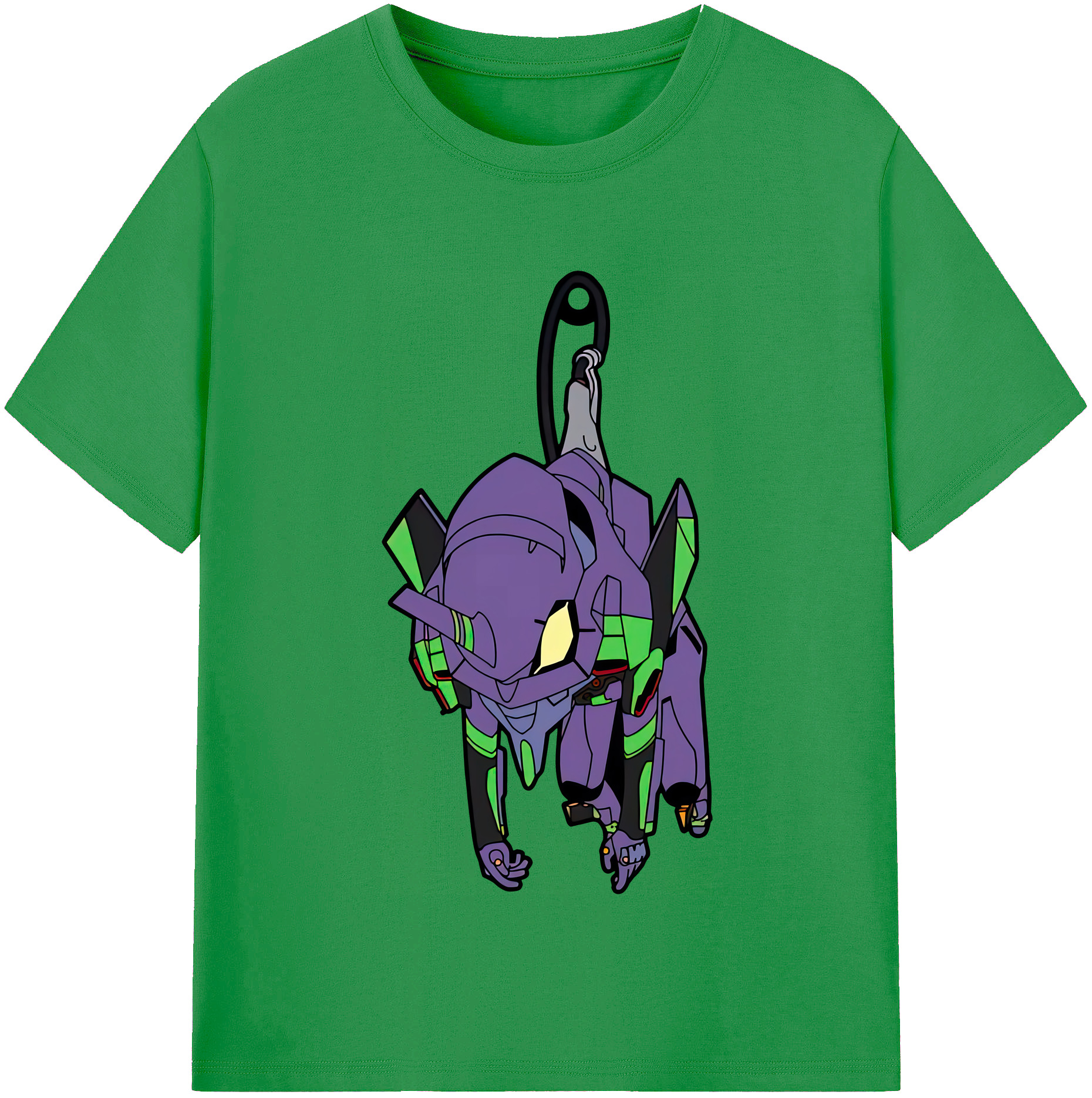 （画像用） EVA 新世紀エヴァンゲリオン レディースカジュアルプリントTシャツ（綿100％）