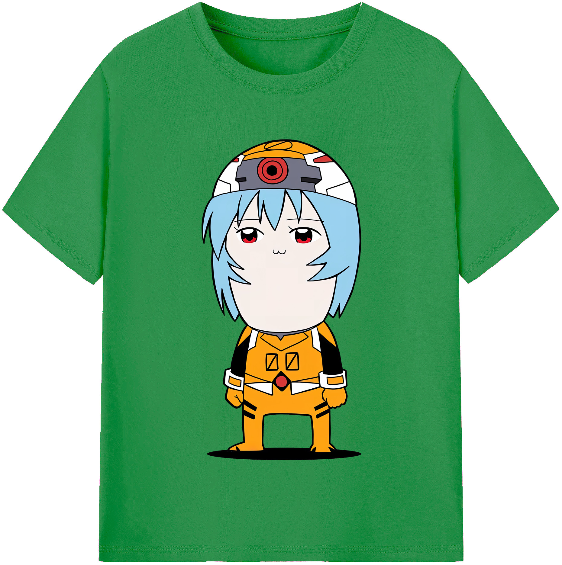 （画像用） EVA 新世紀エヴァンゲリオン レディースカジュアルプリントTシャツ（綿100％）