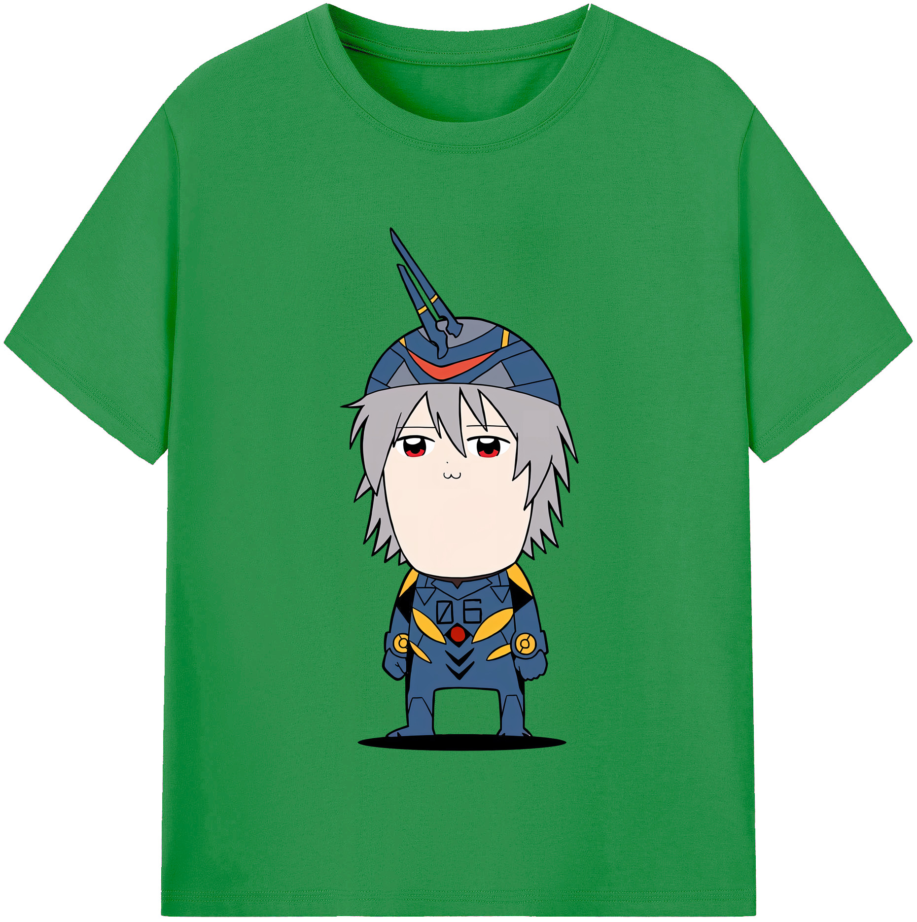 （画像用） EVA 新世紀エヴァンゲリオン レディースカジュアルプリントTシャツ（綿100％）