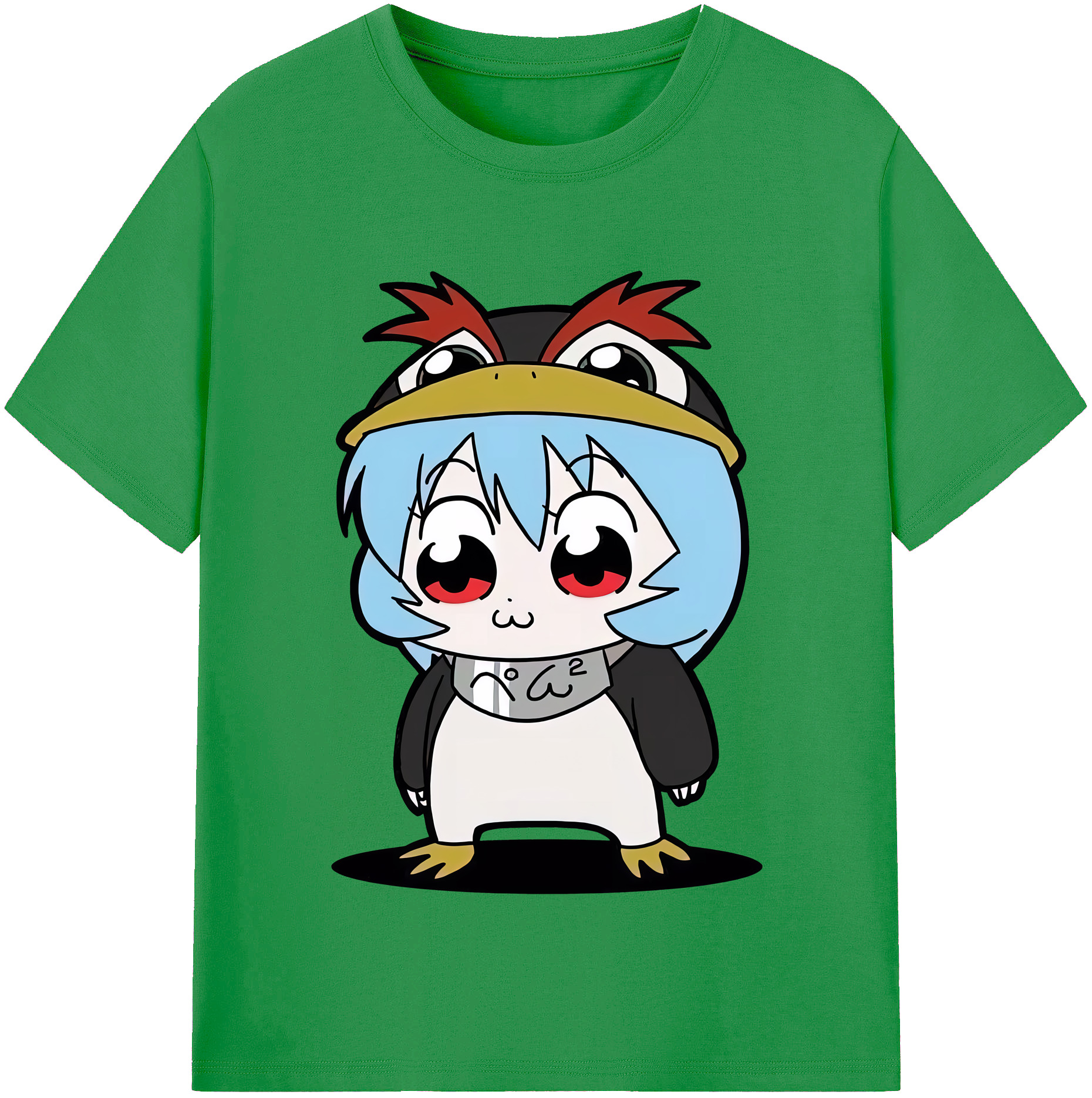 （画像用） EVA 新世紀エヴァンゲリオン レディースカジュアルプリントTシャツ（綿100％）