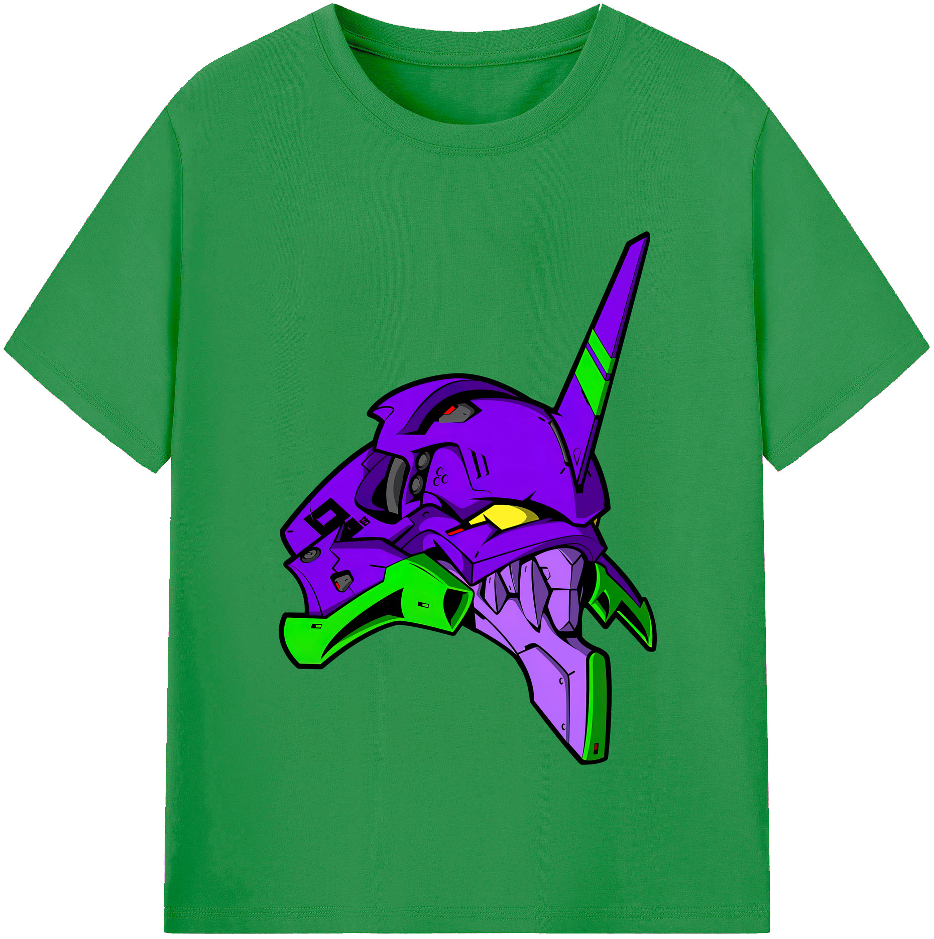 （画像用） EVA 新世紀エヴァンゲリオン レディースカジュアルプリントTシャツ（綿100％）