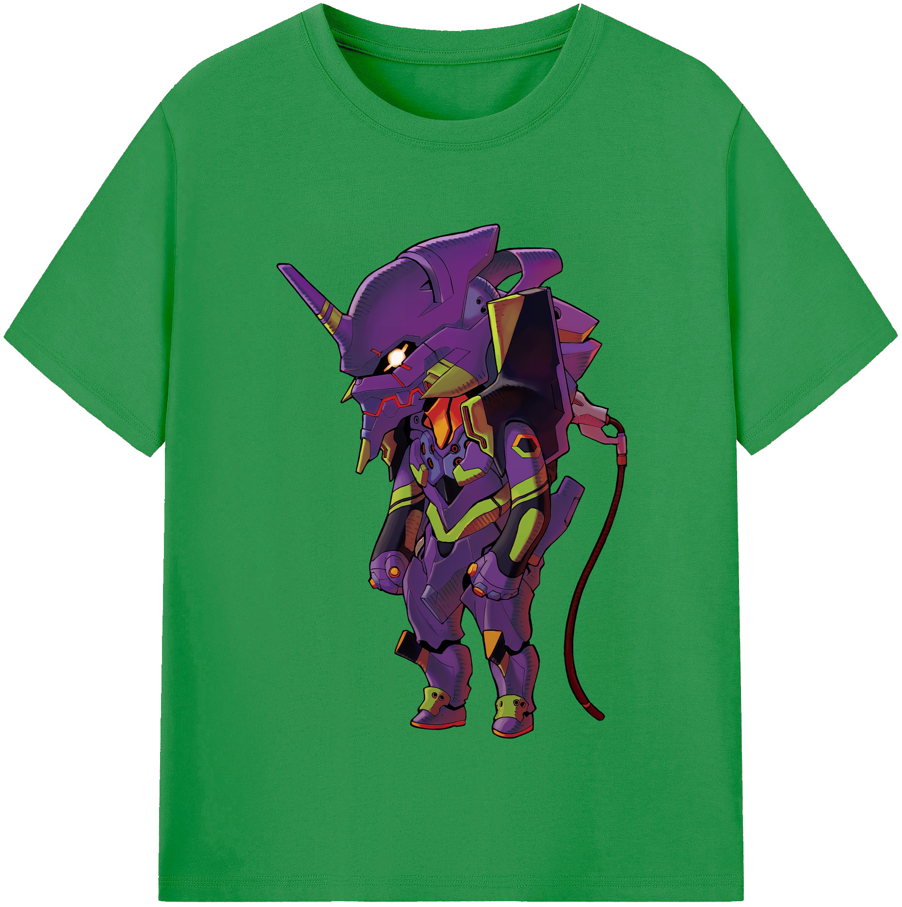 （画像用） EVA 新世紀エヴァンゲリオン レディースカジュアルプリントTシャツ（綿100％）