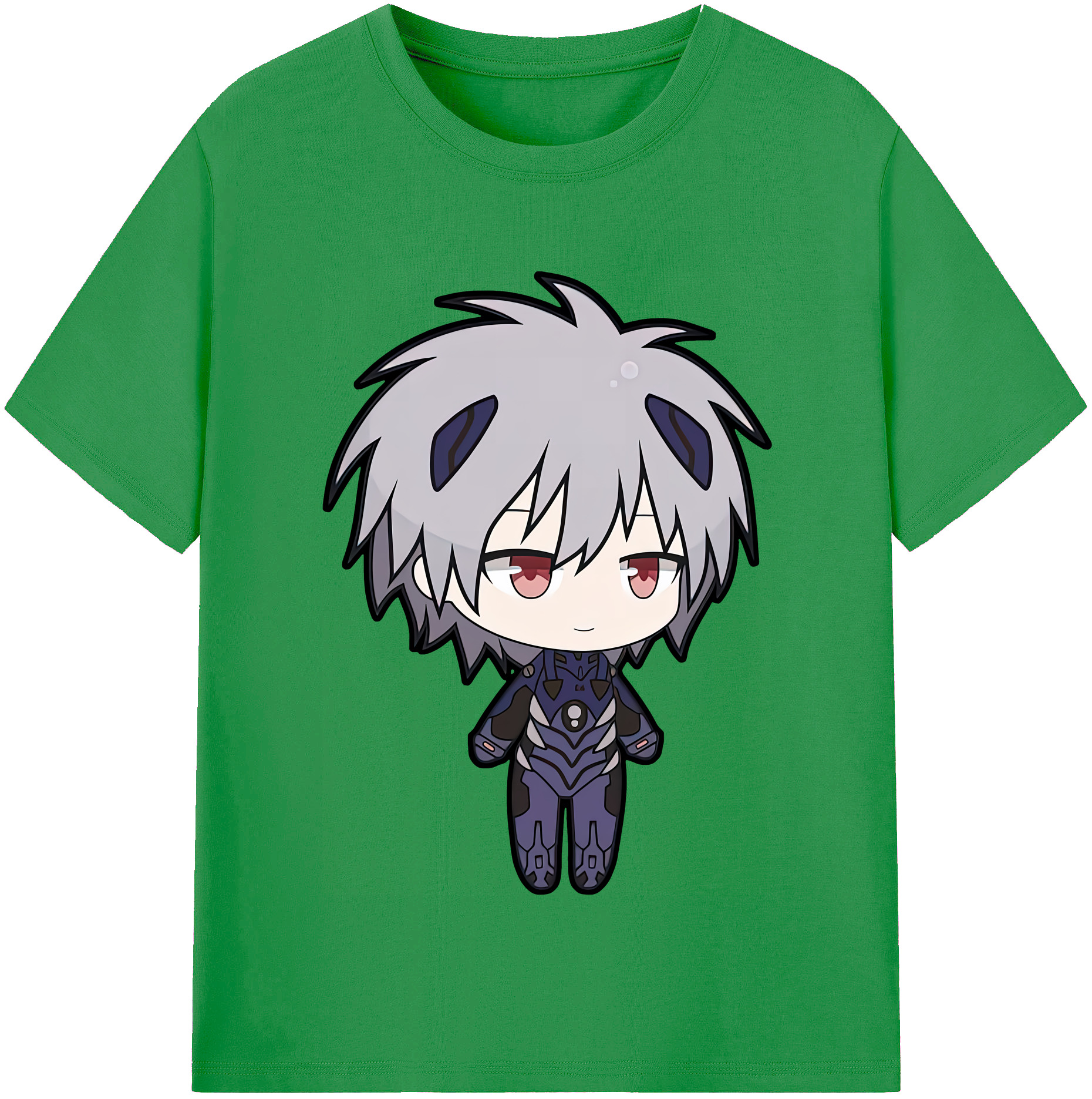 （画像用） EVA 新世紀エヴァンゲリオン レディースカジュアルプリントTシャツ（綿100％）