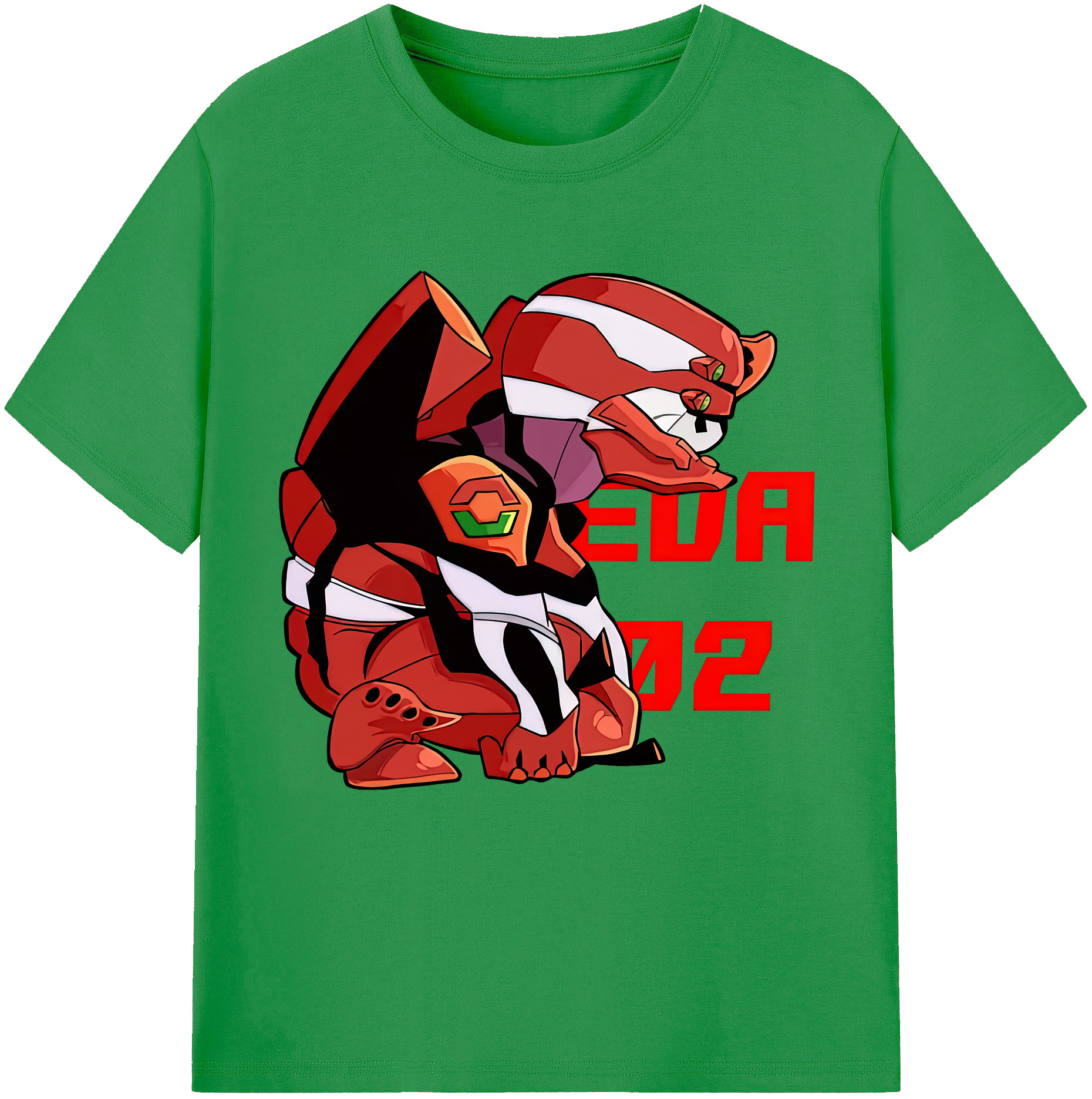 （画像用） EVA 新世紀エヴァンゲリオン レディースカジュアルプリントTシャツ（綿100％）