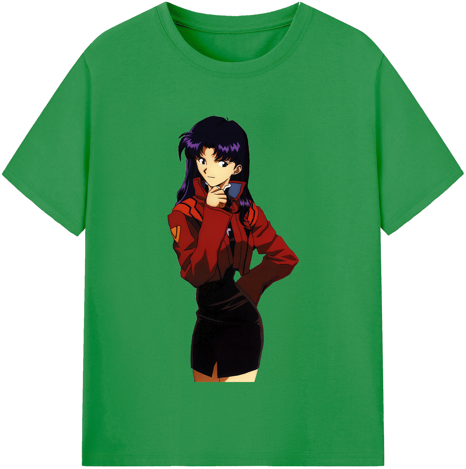 （画像用） EVA 新世紀エヴァンゲリオン レディースカジュアルプリントTシャツ（綿100％）