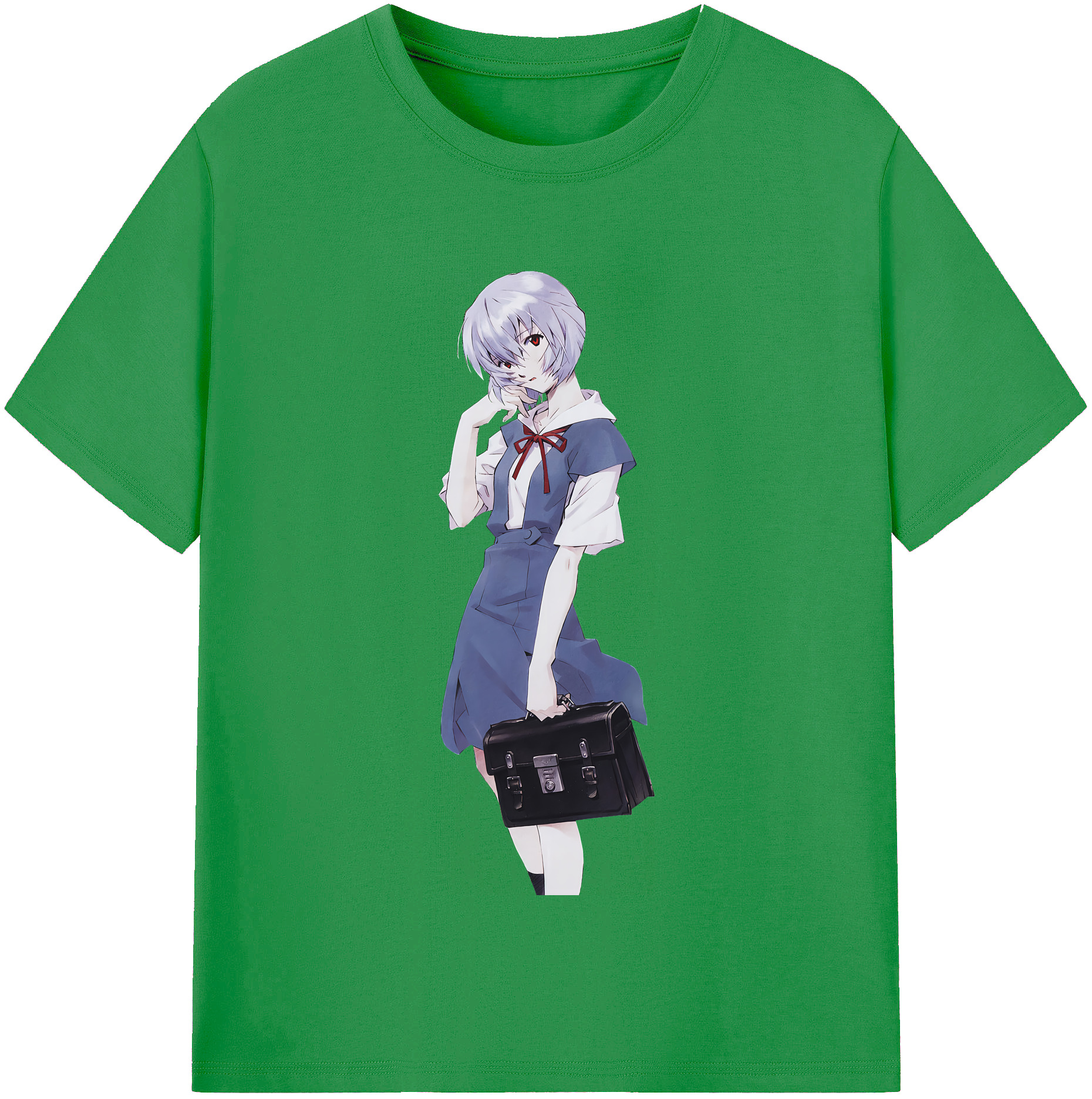 （画像用） EVA 新世紀エヴァンゲリオン レディースカジュアルプリントTシャツ（綿100％）
