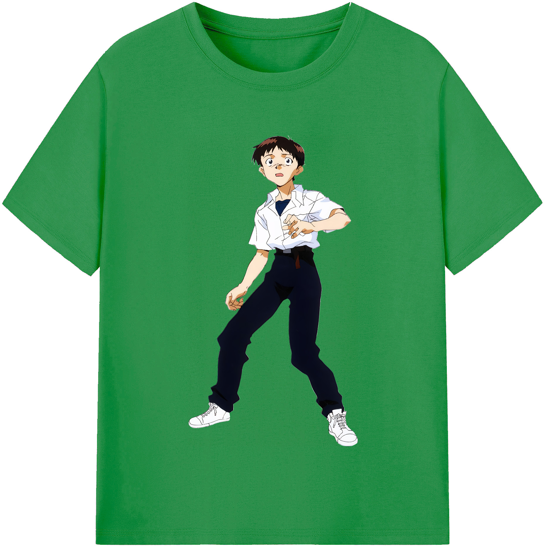 （画像用） EVA 新世紀エヴァンゲリオン レディースカジュアルプリントTシャツ（綿100％）