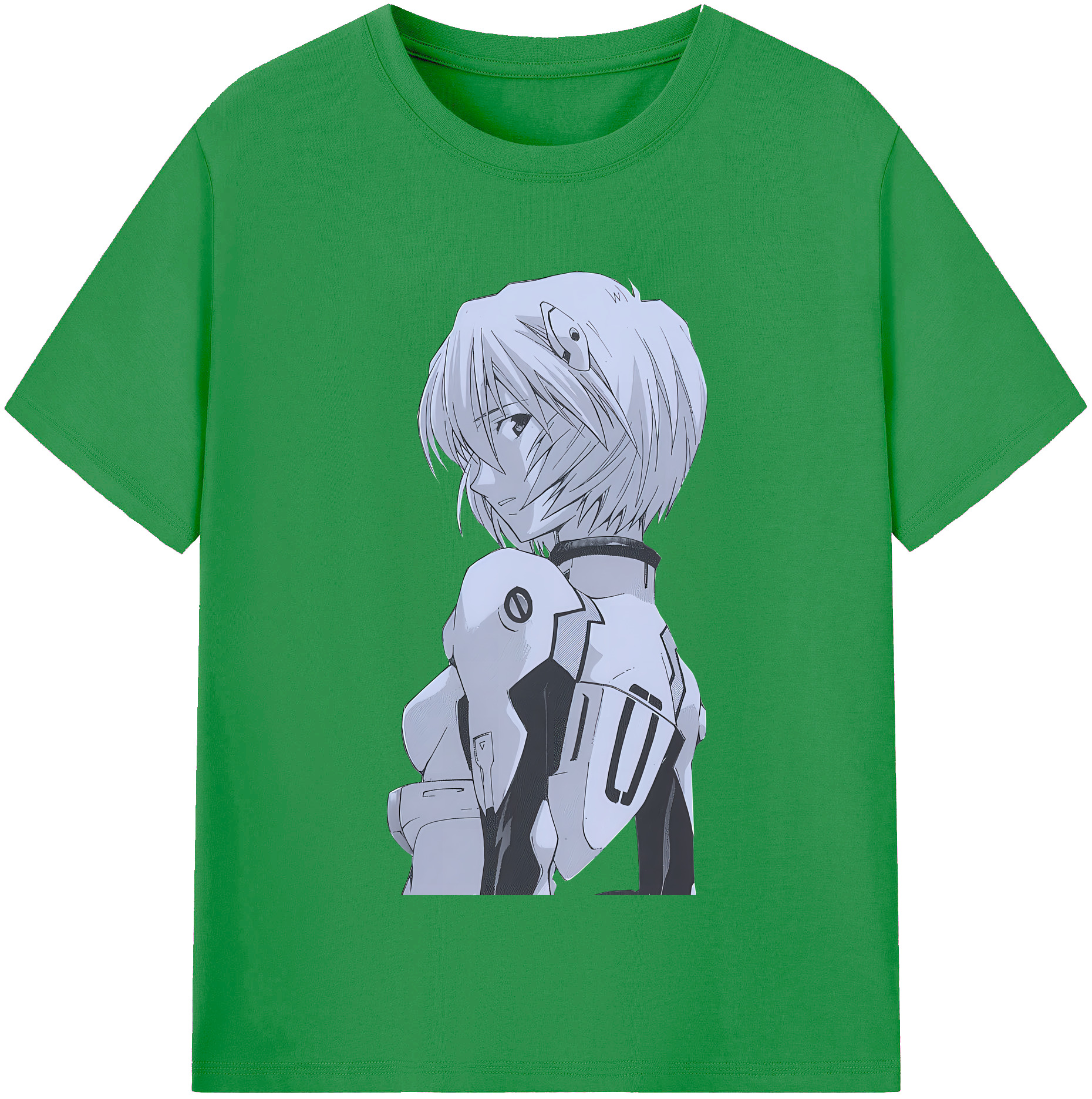 （画像用） EVA 新世紀エヴァンゲリオン レディースカジュアルプリントTシャツ（綿100％）