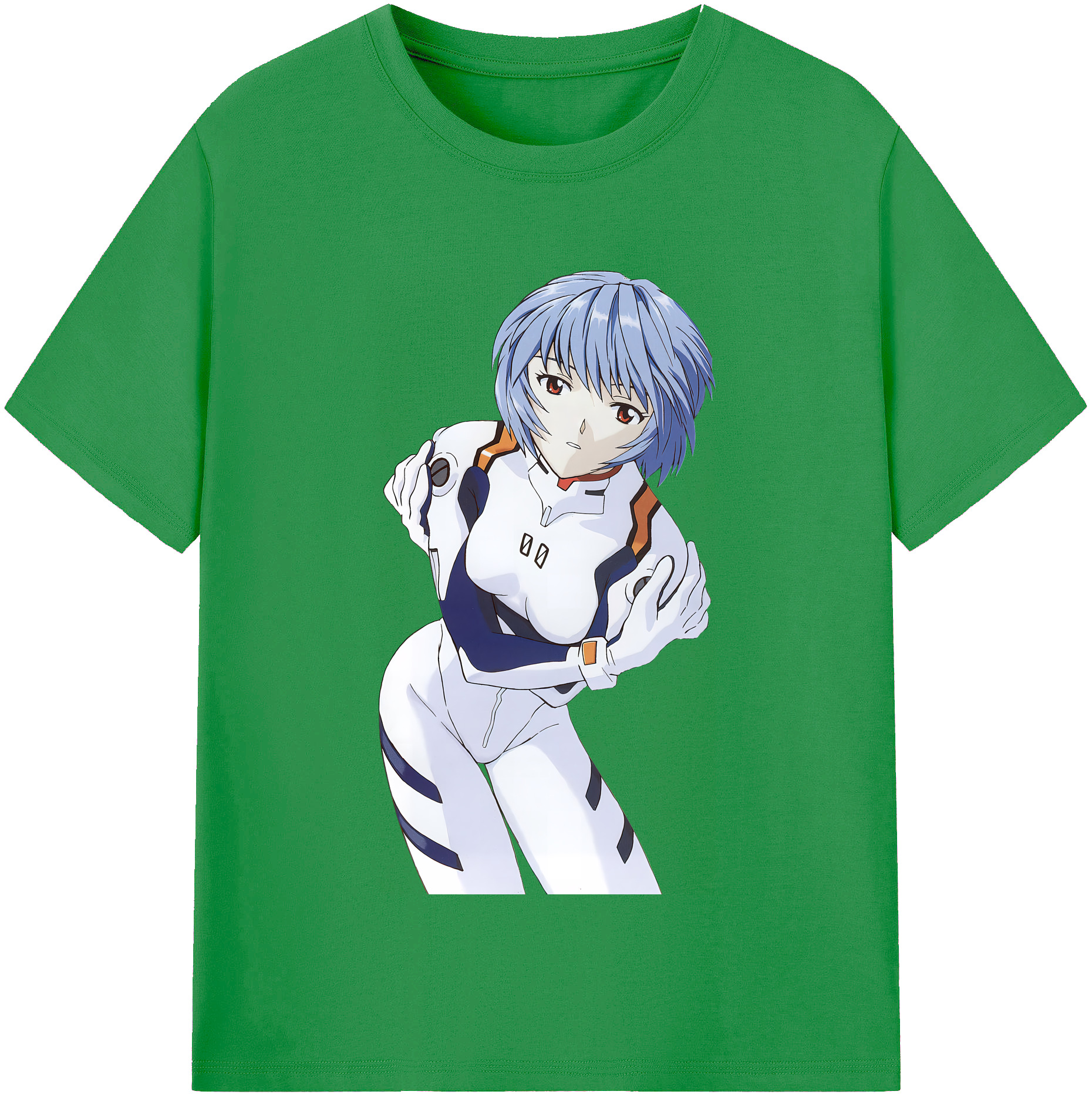 （画像用） EVA 新世紀エヴァンゲリオン レディースカジュアルプリントTシャツ（綿100％）