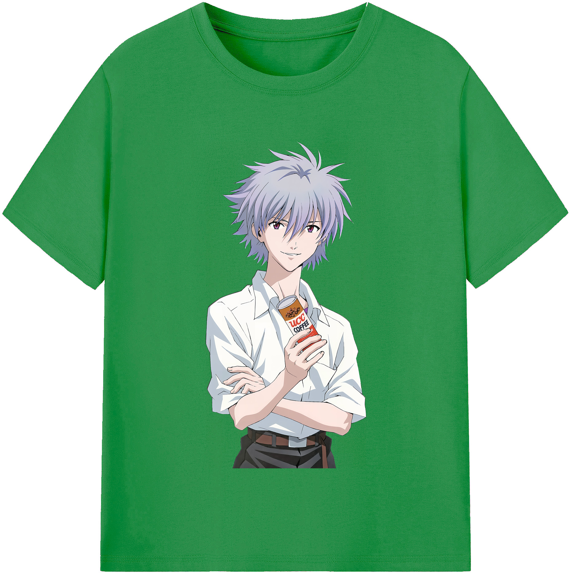 （画像用） EVA 新世紀エヴァンゲリオン レディースカジュアルプリントTシャツ（綿100％）