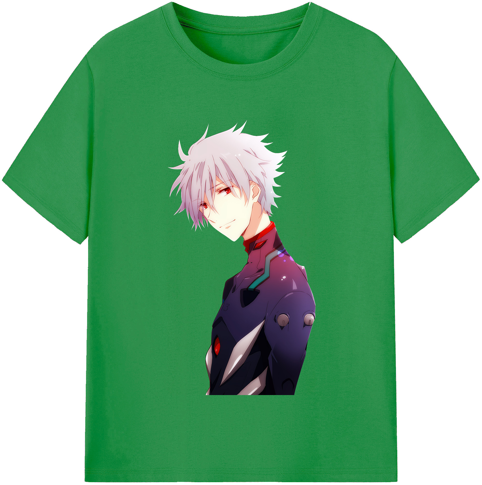 （画像用） EVA 新世紀エヴァンゲリオン レディースカジュアルプリントTシャツ（綿100％）