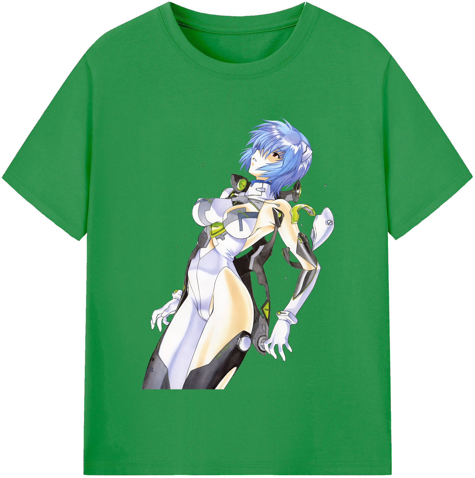 （画像用） EVA 新世紀エヴァンゲリオン レディースカジュアルプリントTシャツ（綿100％）