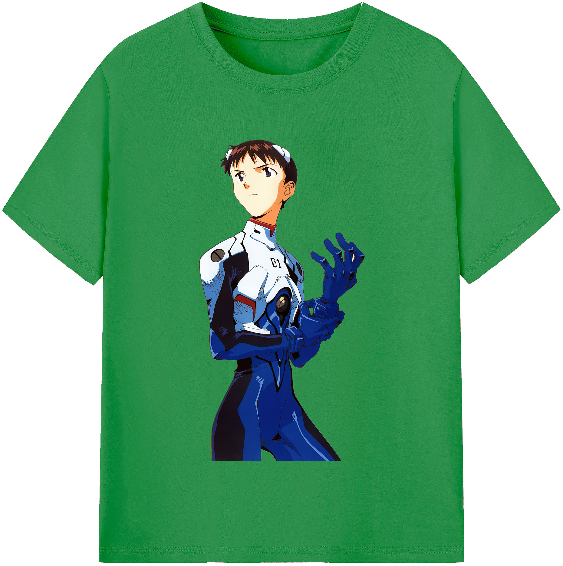 （画像用） EVA 新世紀エヴァンゲリオン レディースカジュアルプリントTシャツ（綿100％）