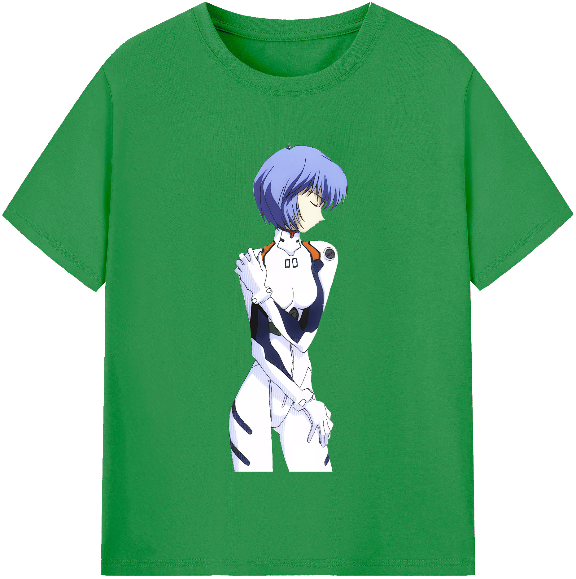 （画像用） EVA 新世紀エヴァンゲリオン レディースカジュアルプリントTシャツ（綿100％）