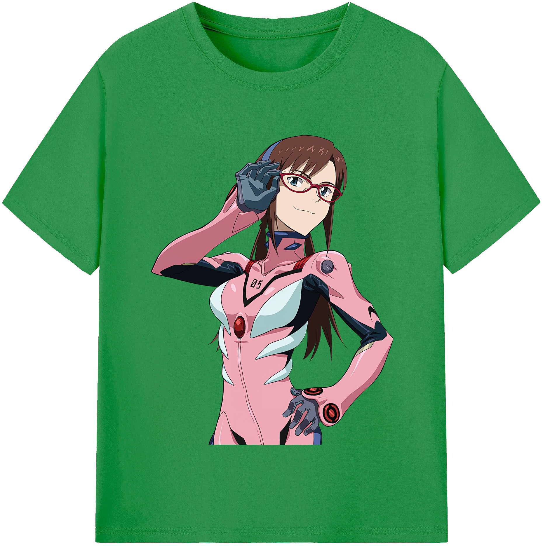 （画像用） EVA 新世紀エヴァンゲリオン レディースカジュアルプリントTシャツ（綿100％）